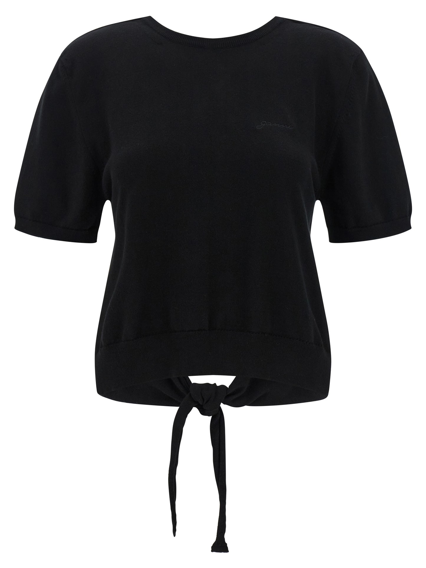 Black Organic Cotton Cardigan
