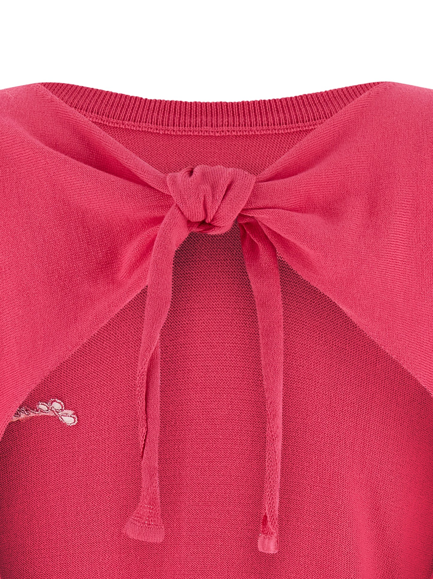 Fuchsia Organic Cotton Cardigan