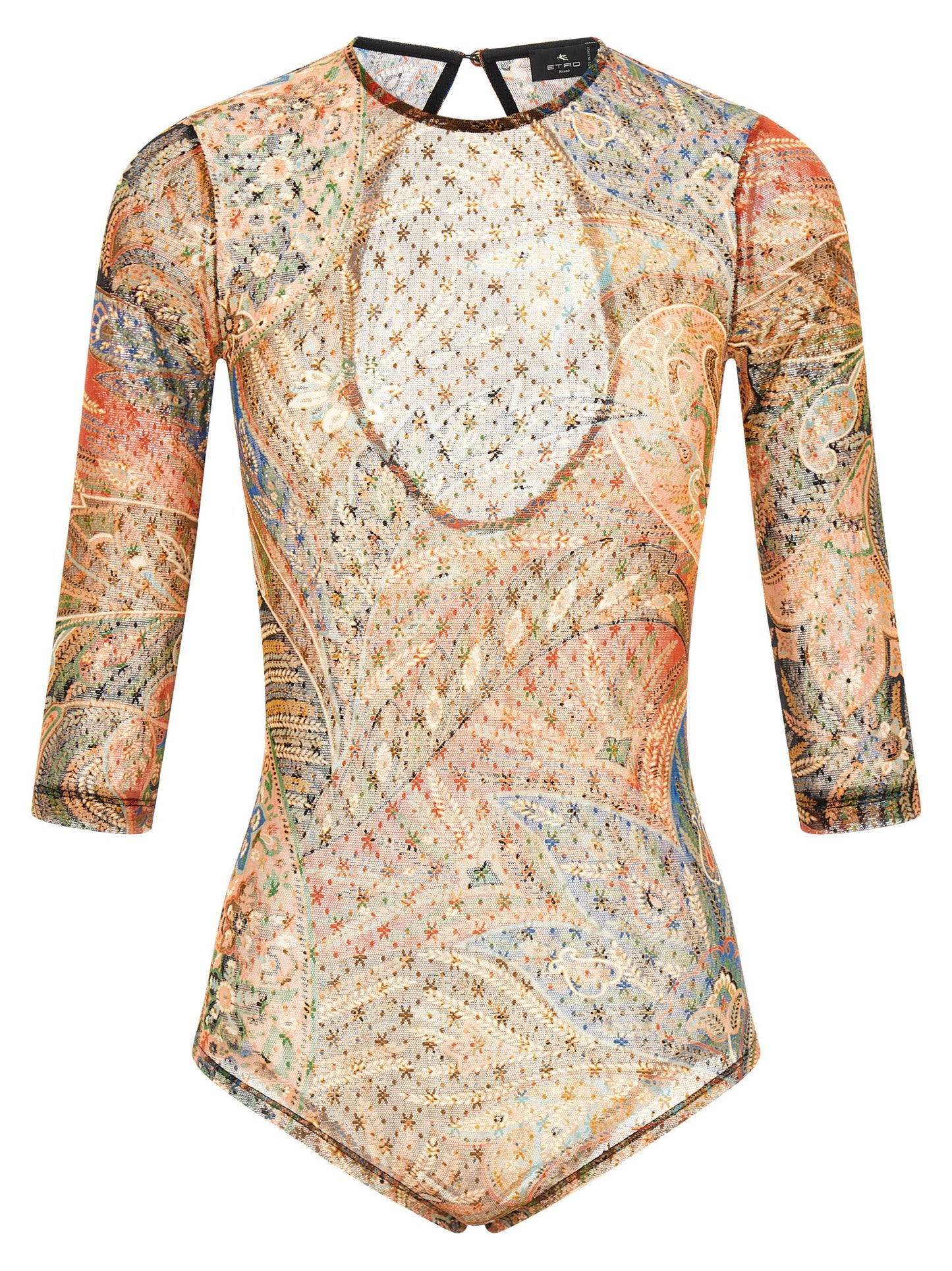 Multicolor Polyamide Bodysuit