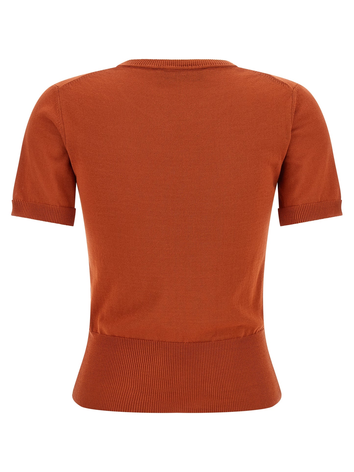Orange Cotton T-Shirt