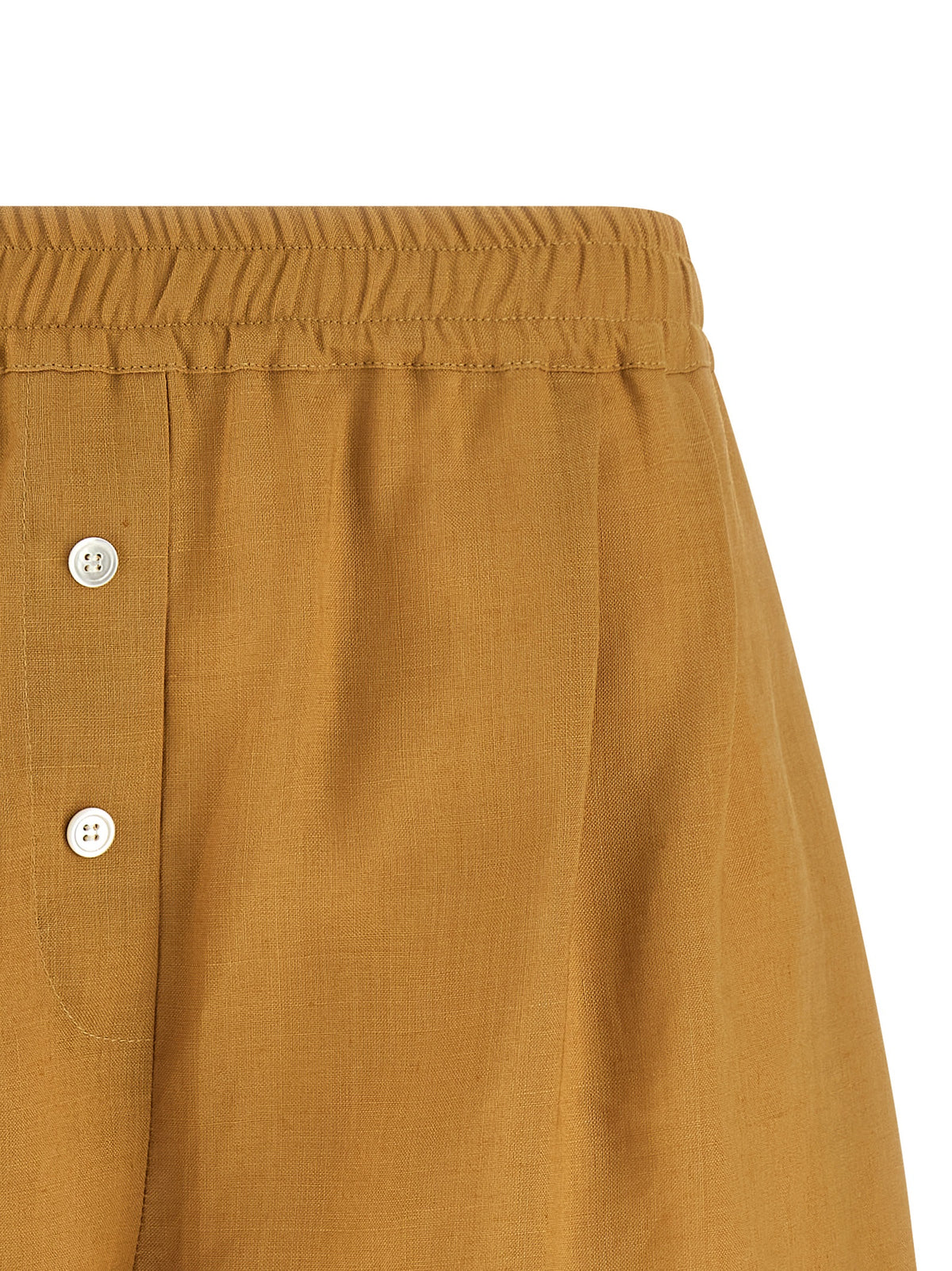 Multicolor Calfskin Bermuda Shorts
