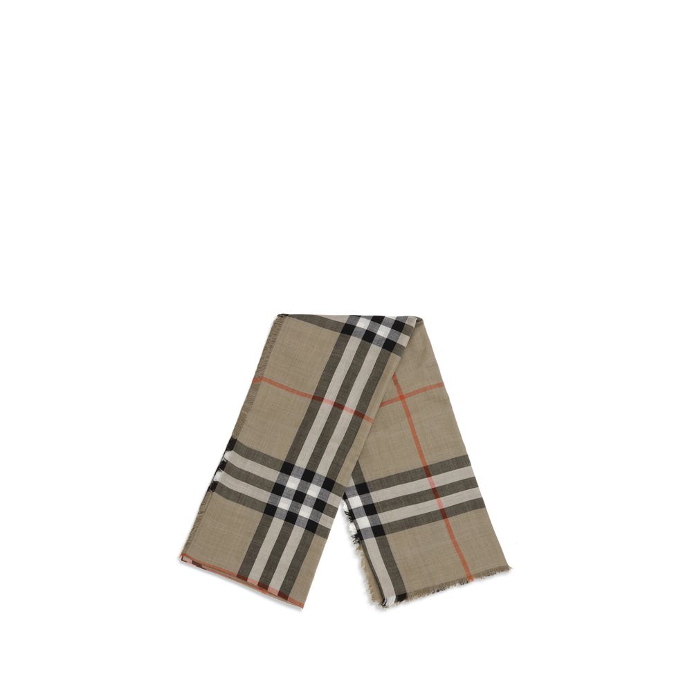 Beige Wool Oves Aries Scarf