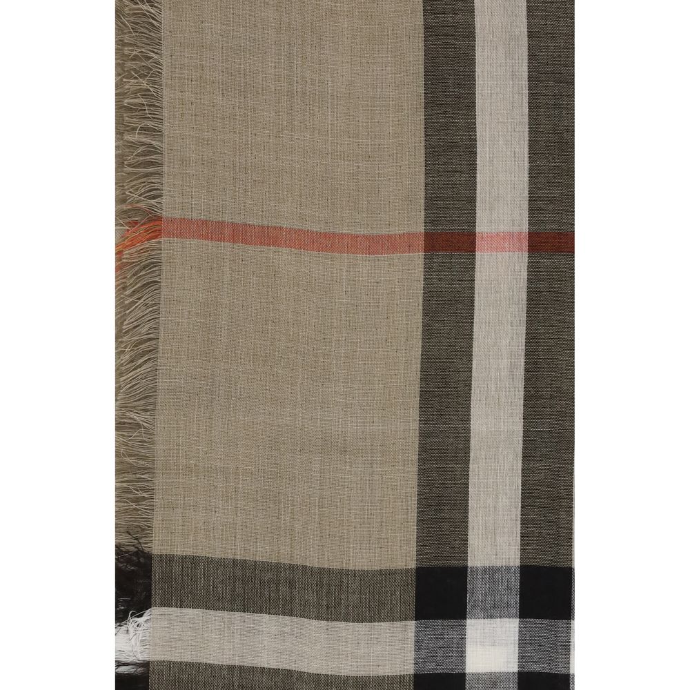 Beige Wool Oves Aries Scarf