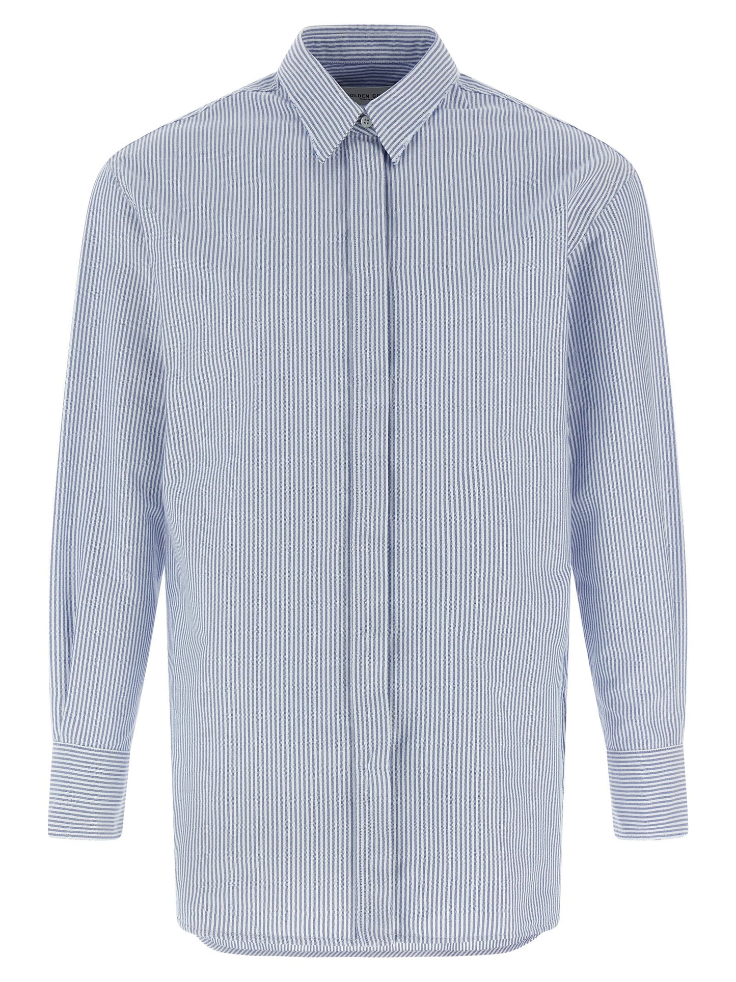 Blue Cotton Blouse