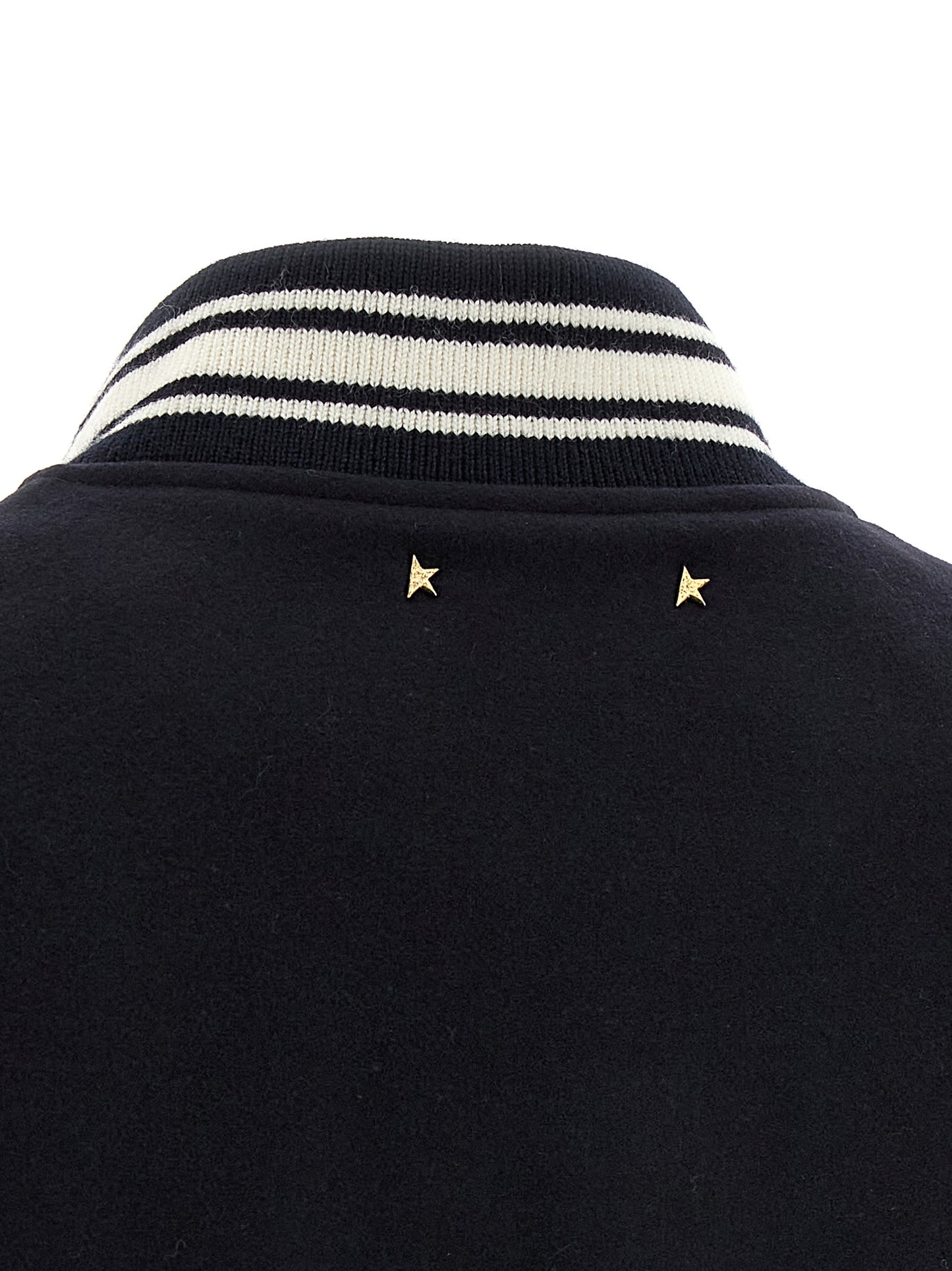 Blue Virgin Wool Bomber
