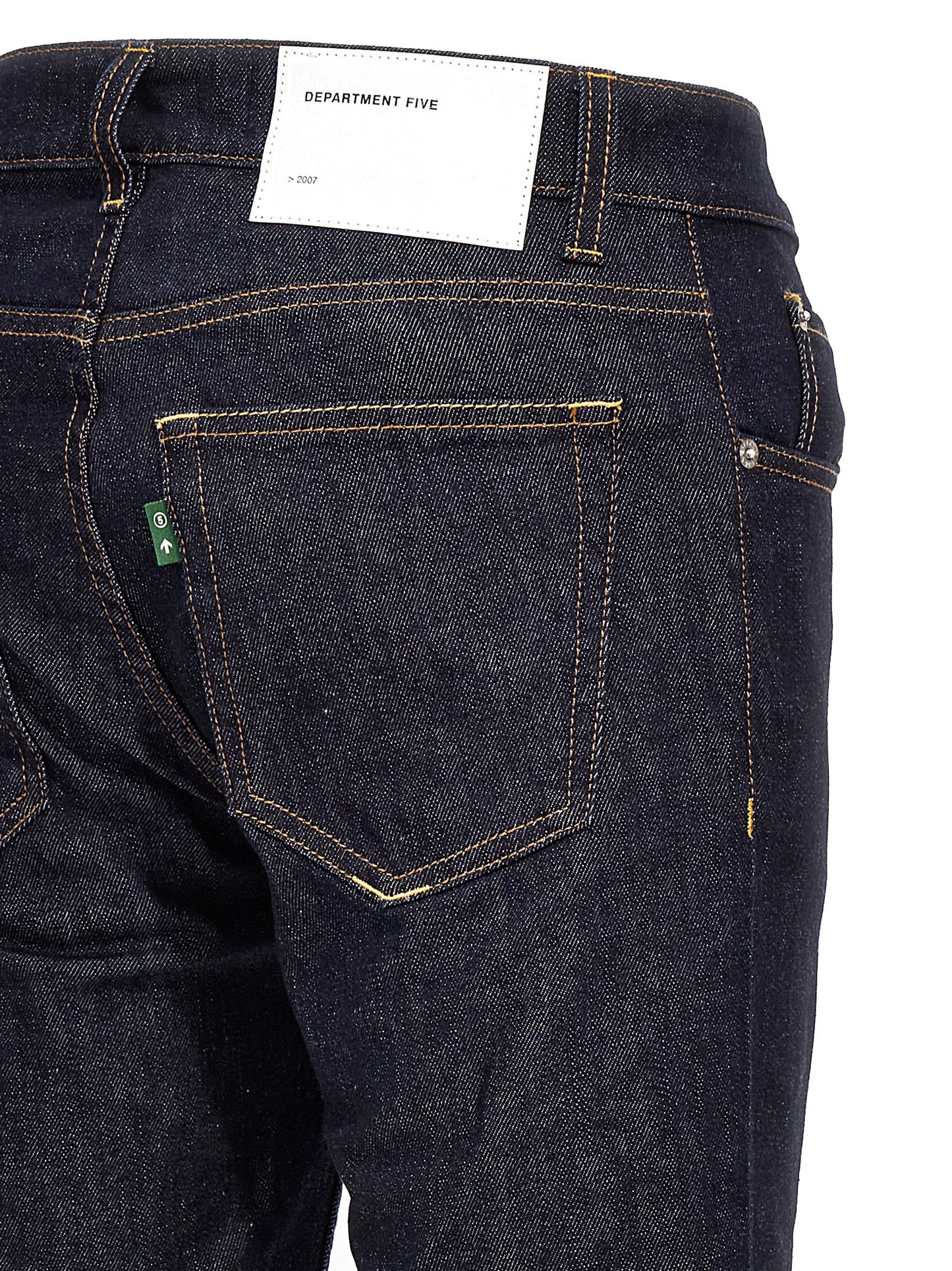 Blue Cotton Jeans Denim