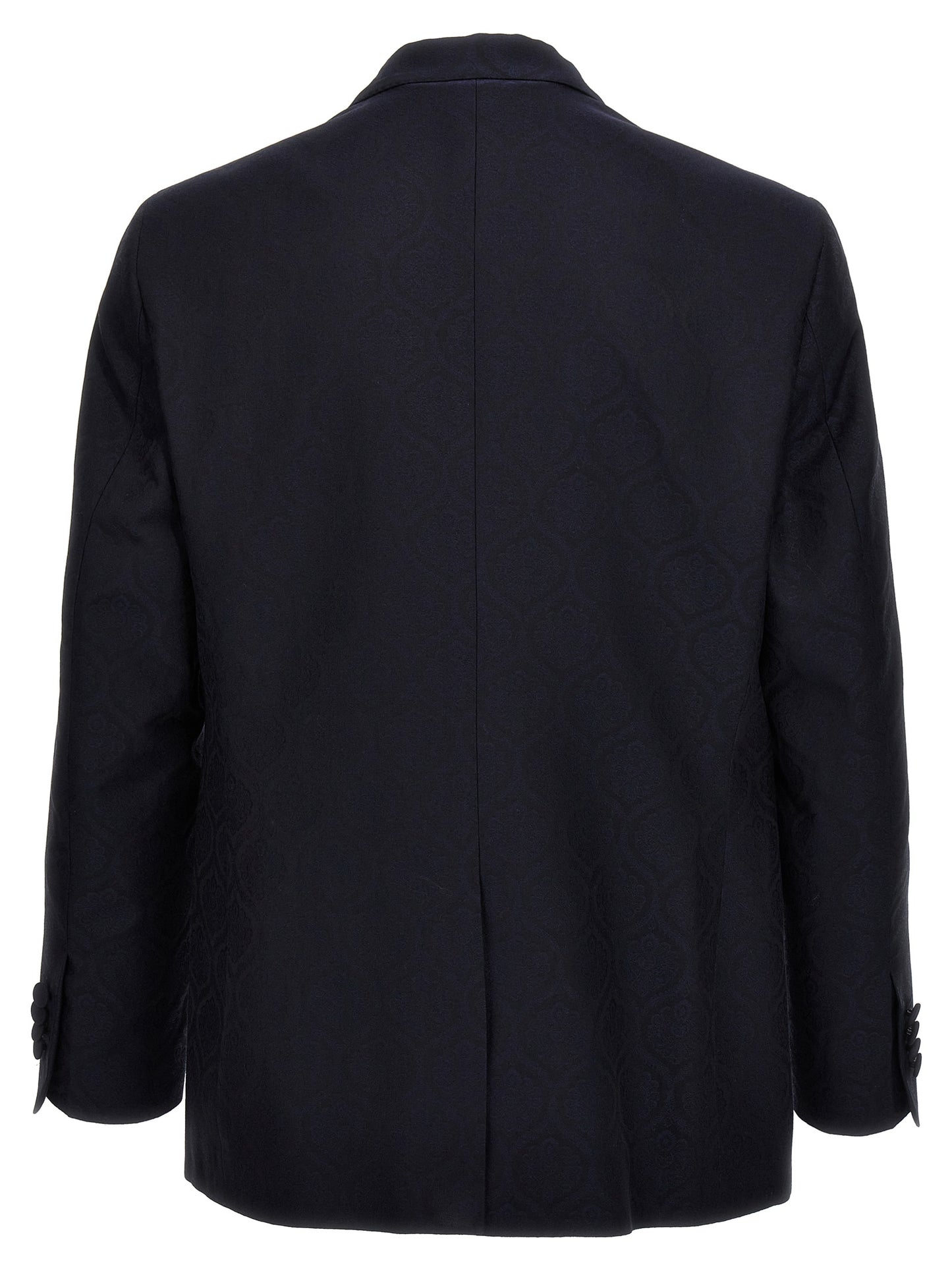 Blue Cotton Blazer