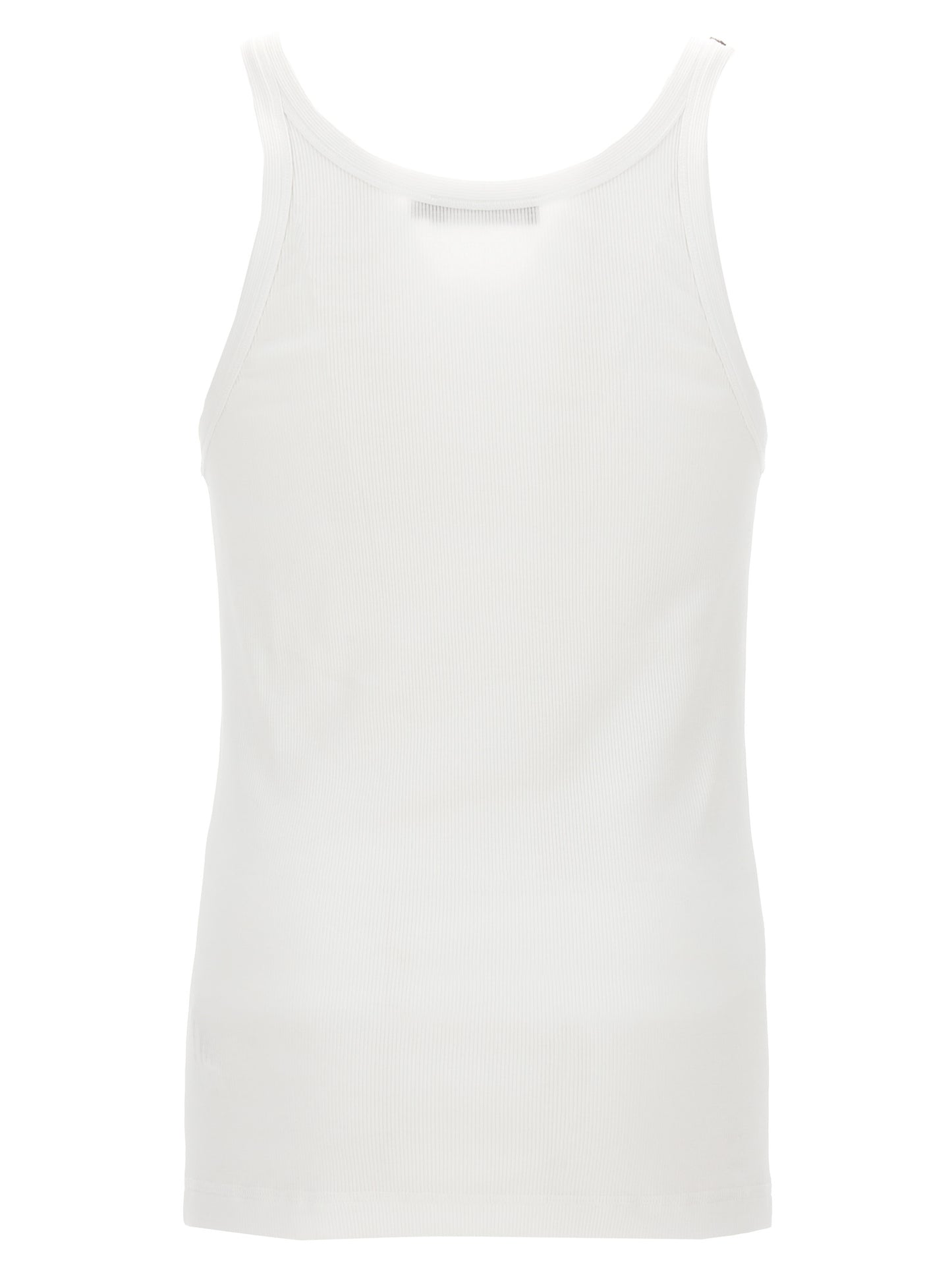 White Cotton Tank Tops