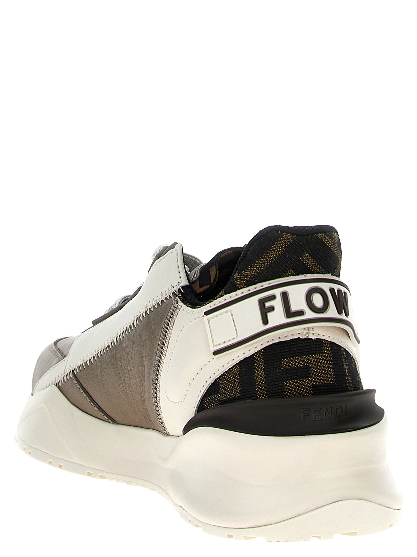 Multicolor Calf Leather Bos Taurus Athletic Sneakers