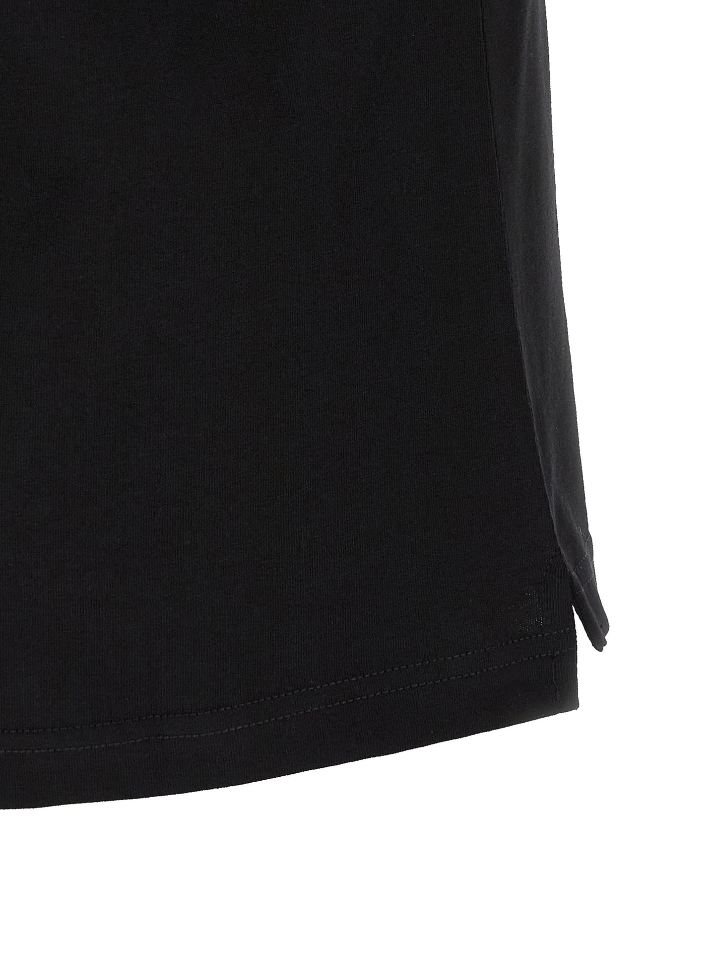 Black Cotton T-Shirt