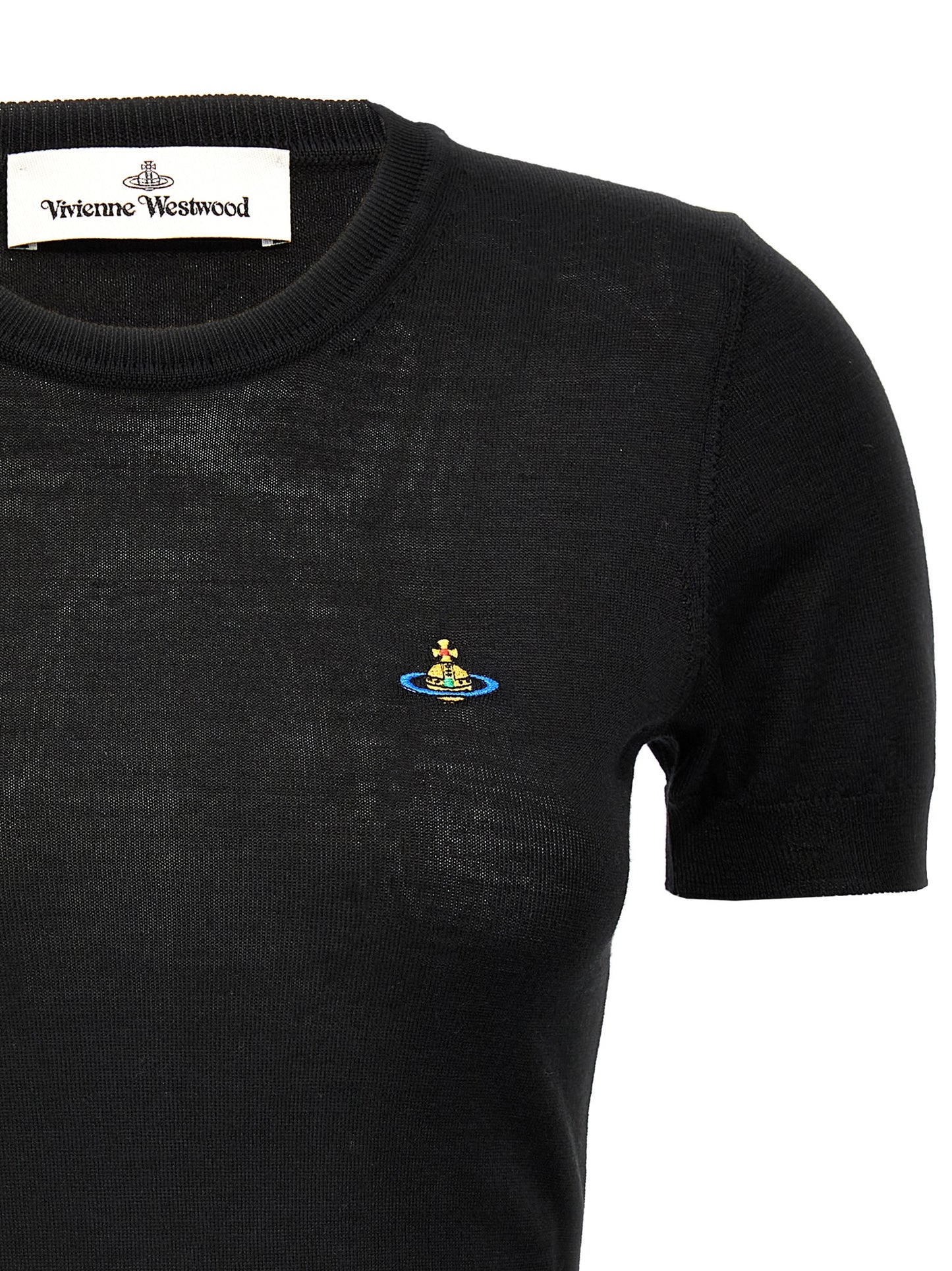 Black Wool T-Shirt