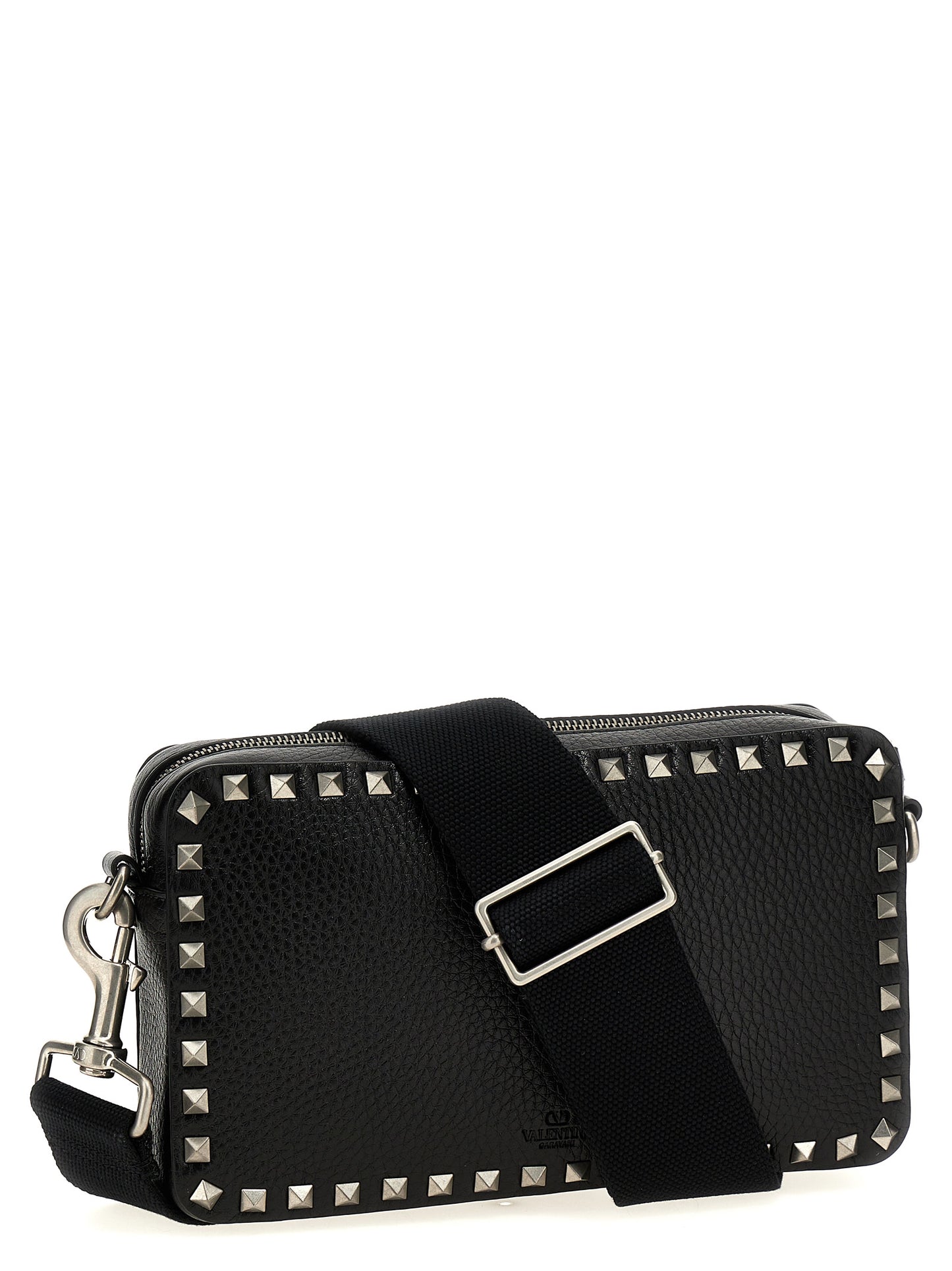 Black Calfskin Crossbody Bag