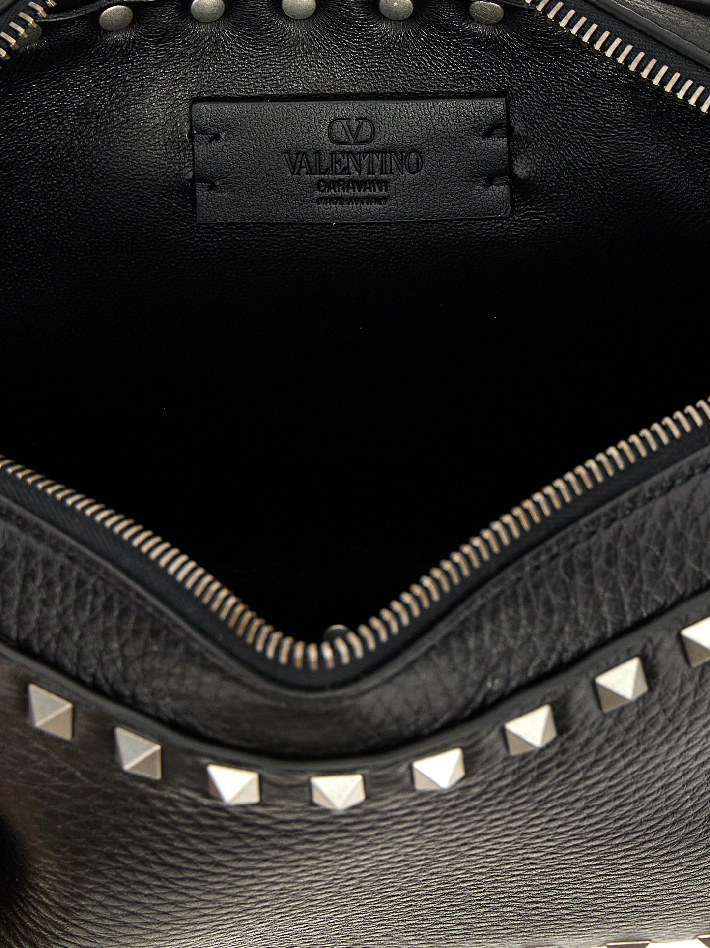 Black Calfskin Crossbody Bag