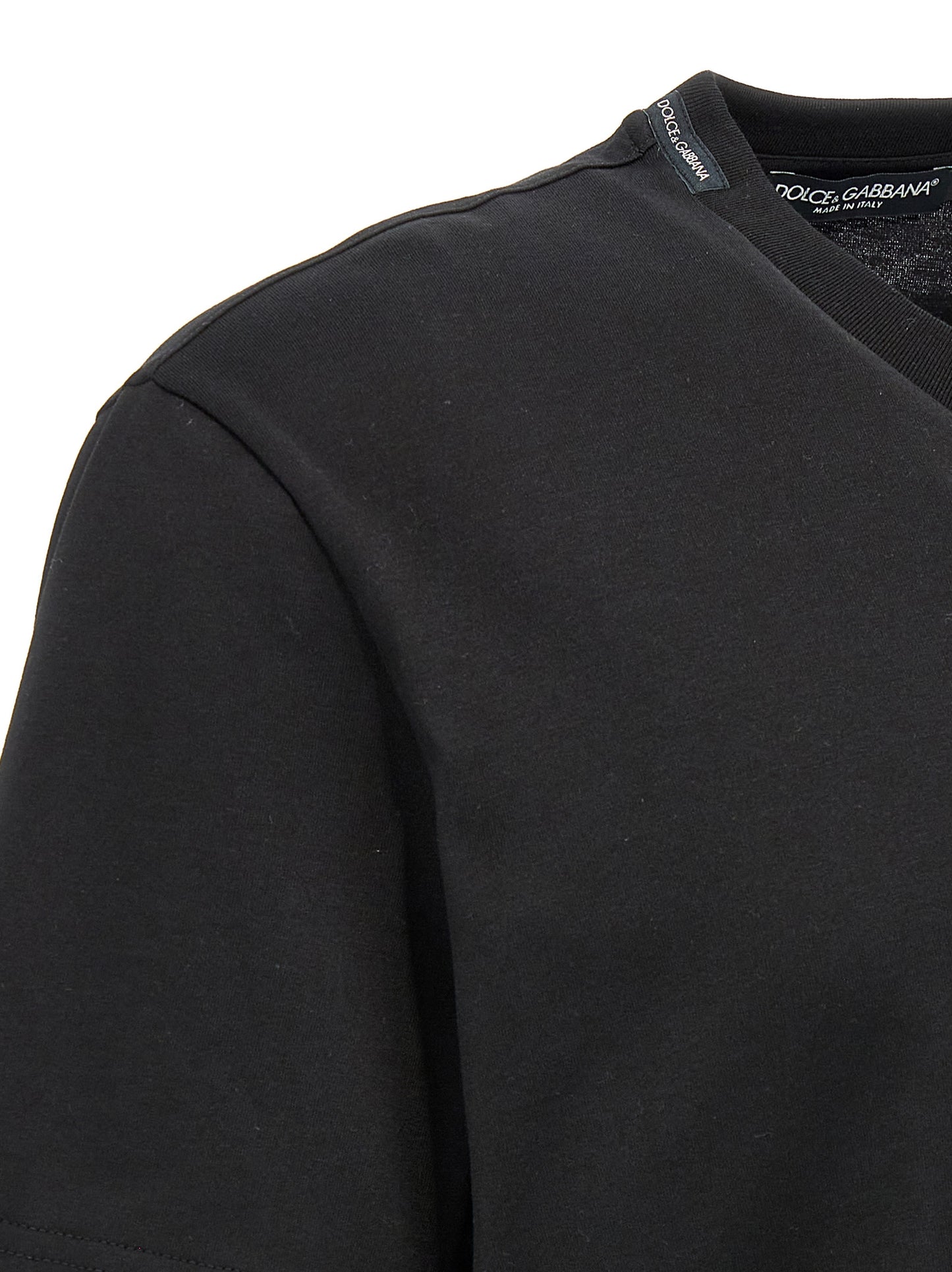 Black Cotton T-Shirt