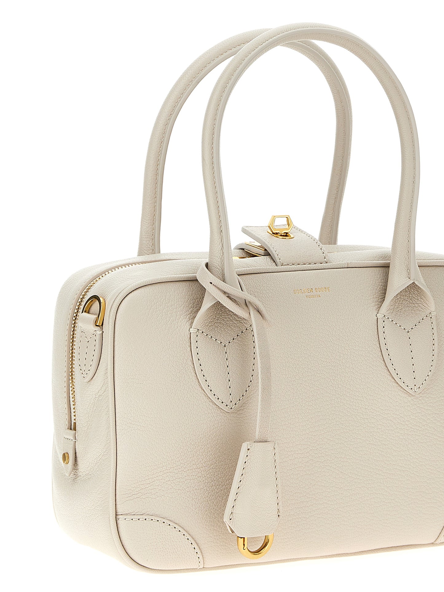 White Goatskin Handbag