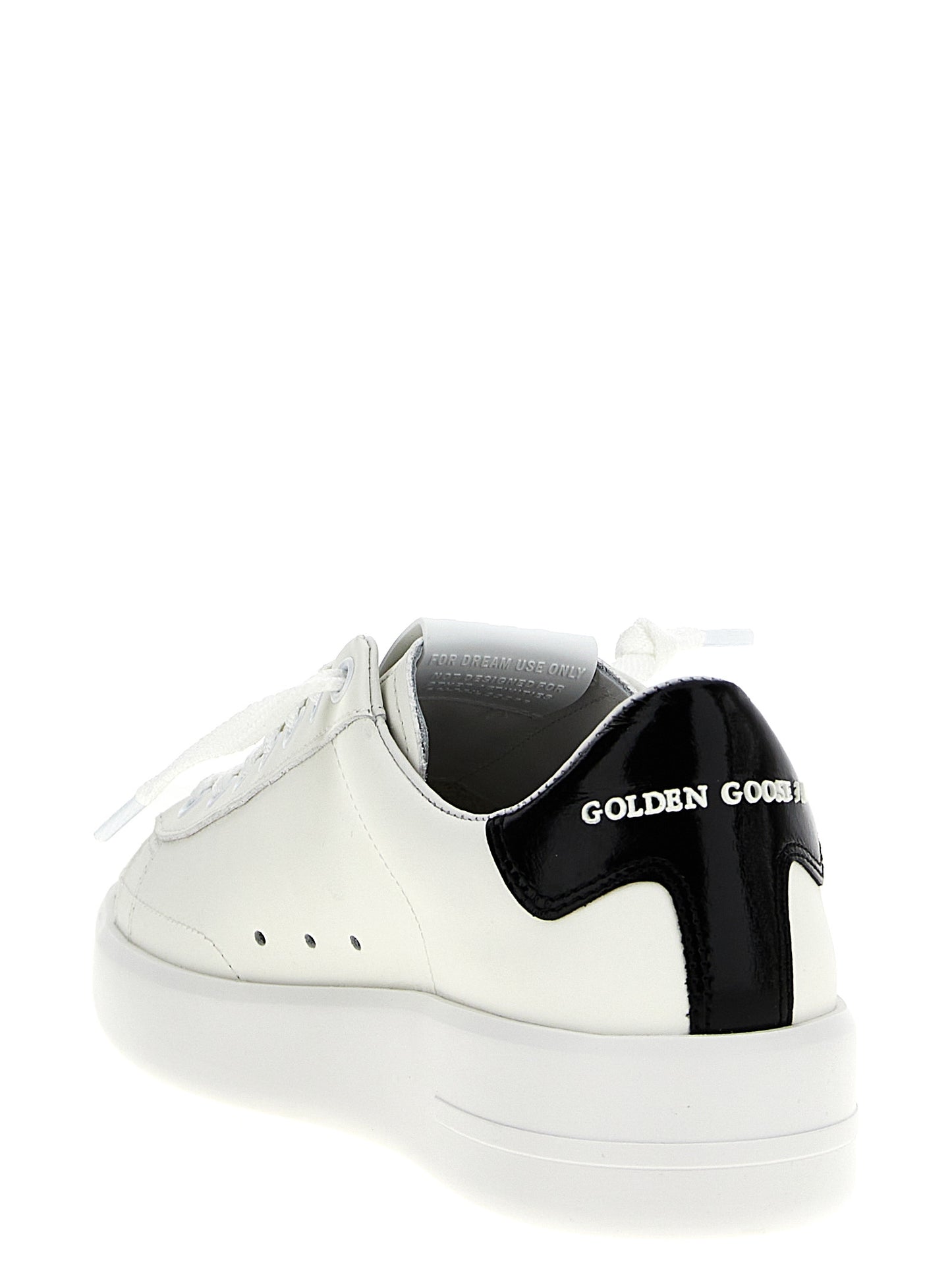 Black Cowhide Low Top Sneakers