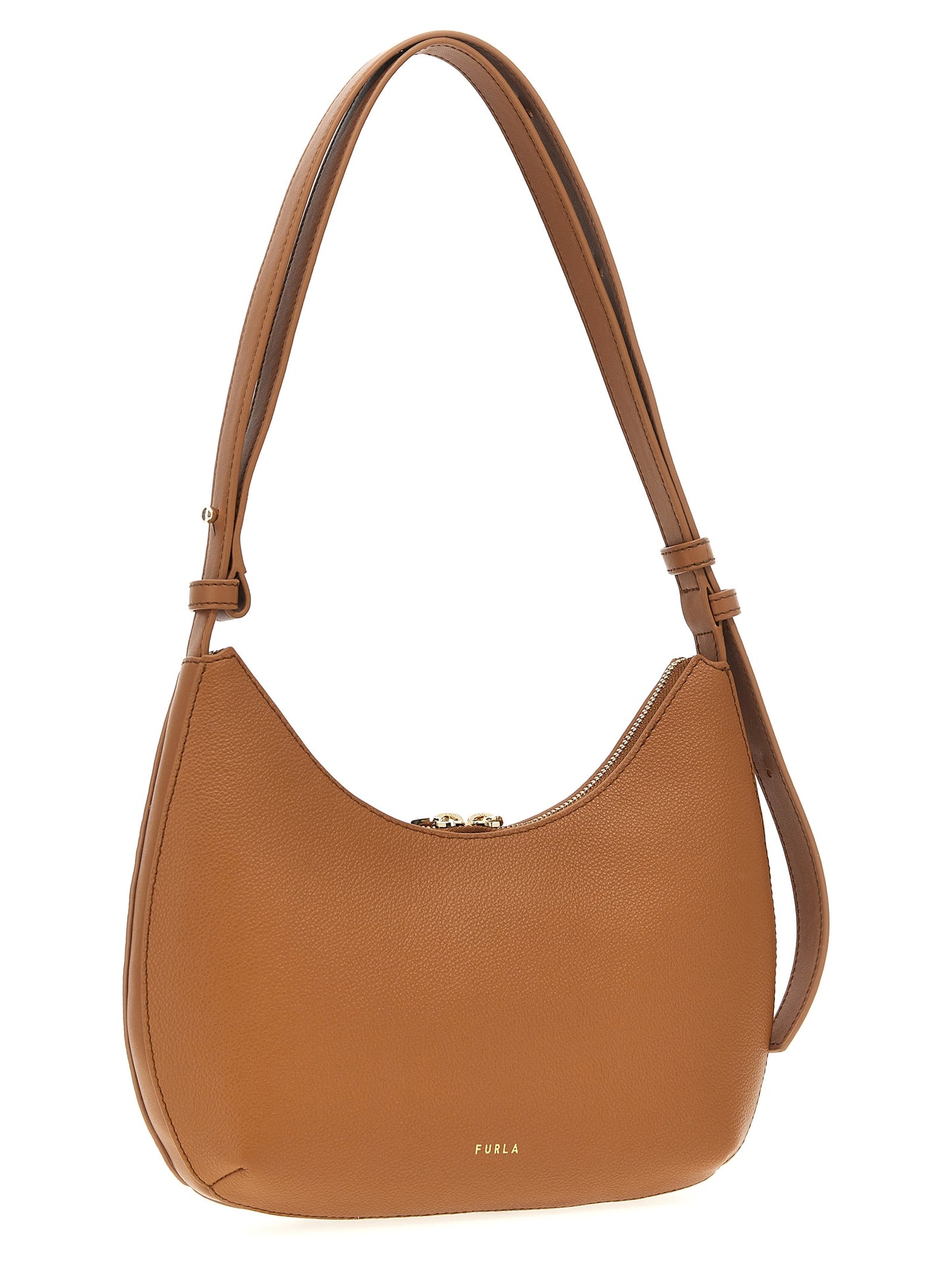 Brown Leather Shoulder Bag