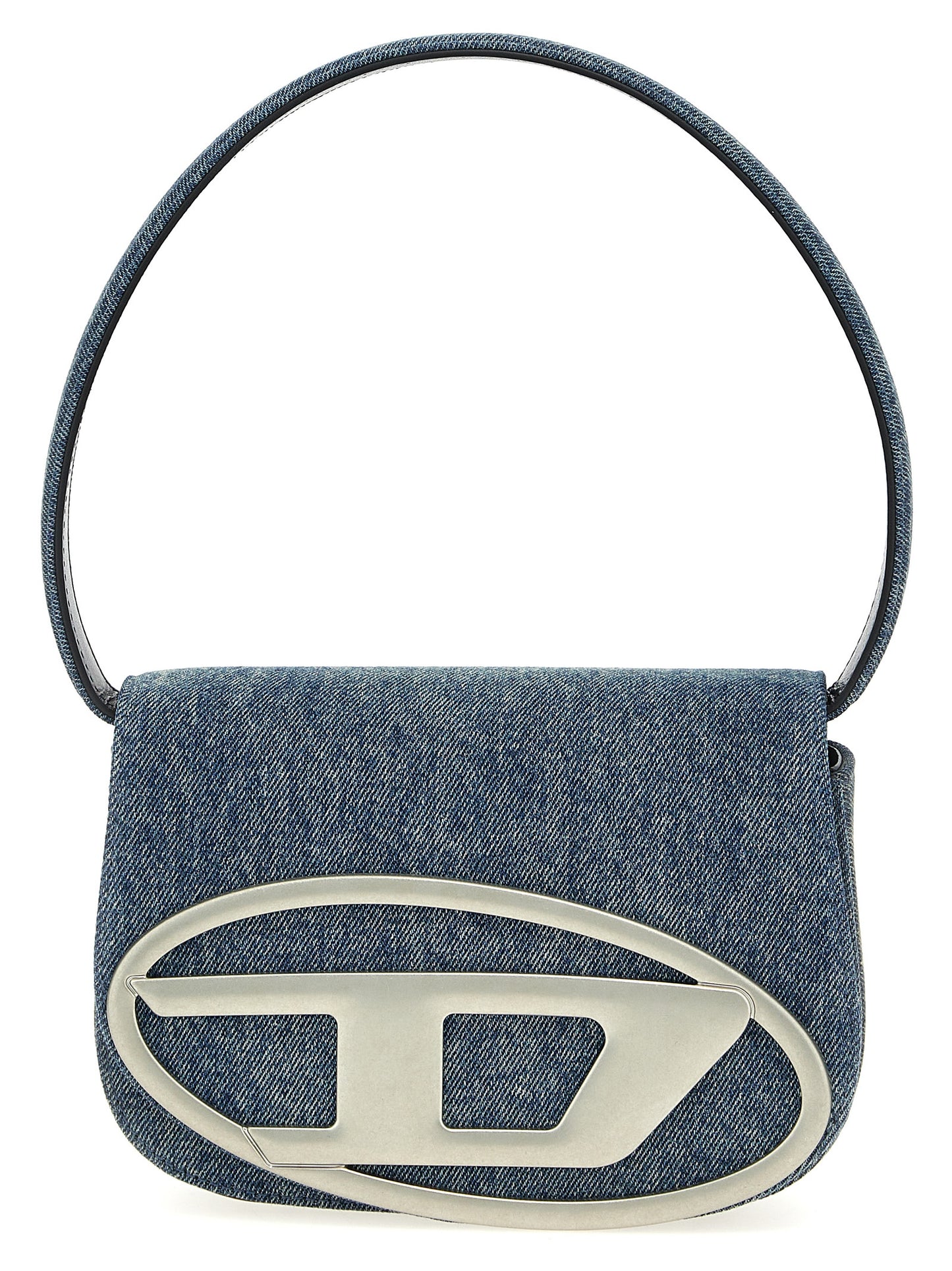 Blue Cotton Shoulder Bag