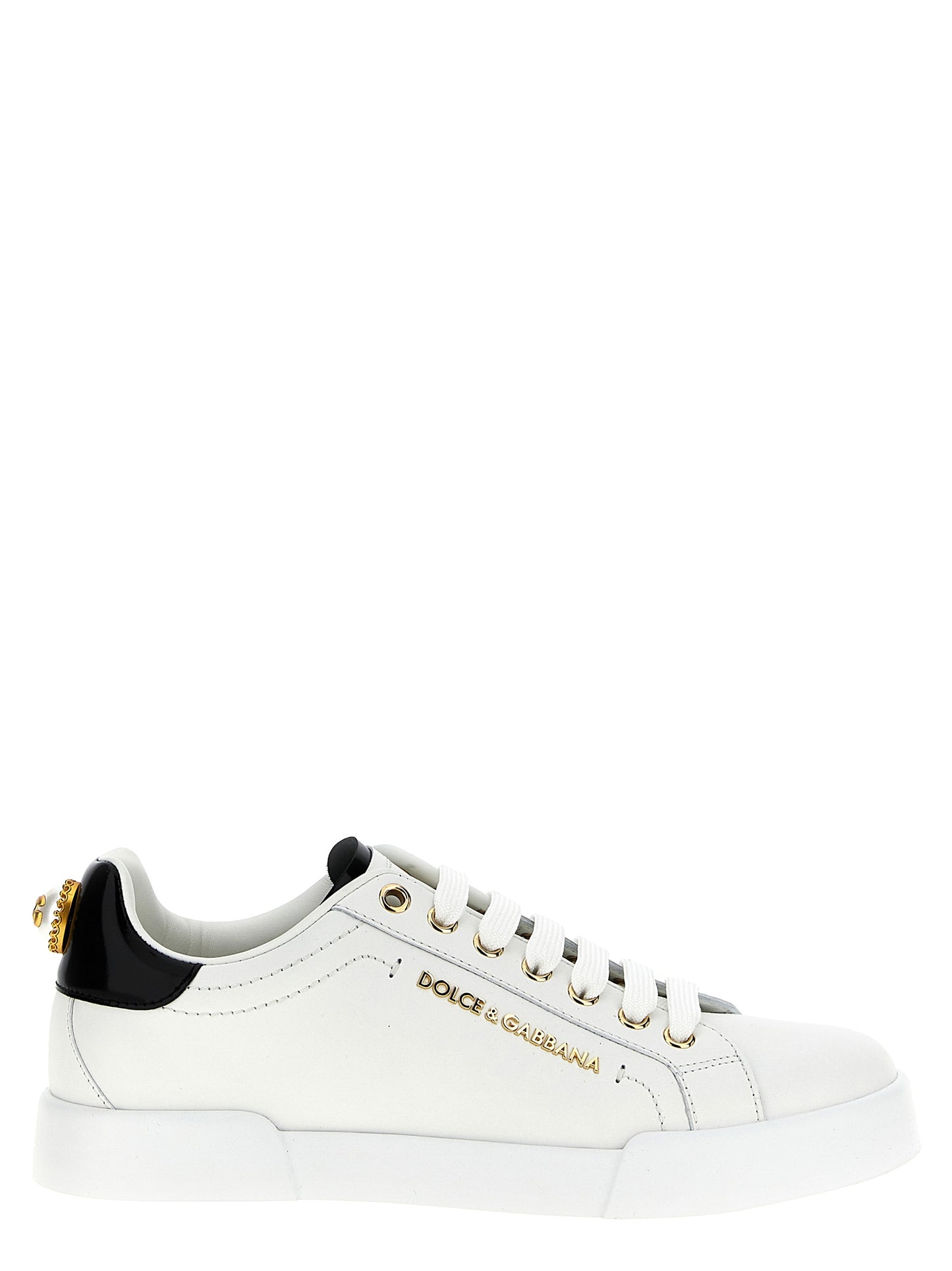 Bicolor Calfskin Low Top Sneakers