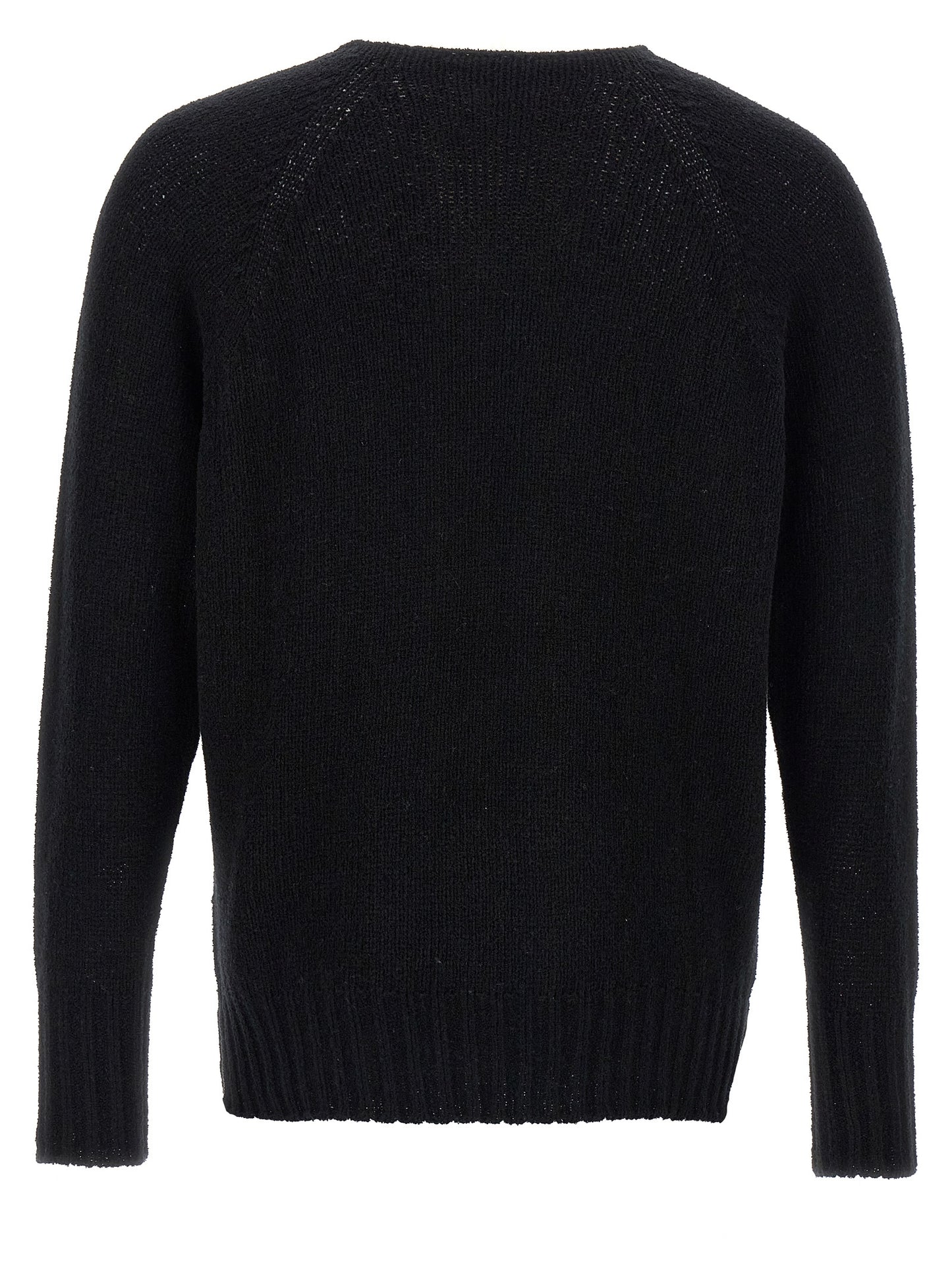 Black Cotton Cardigan