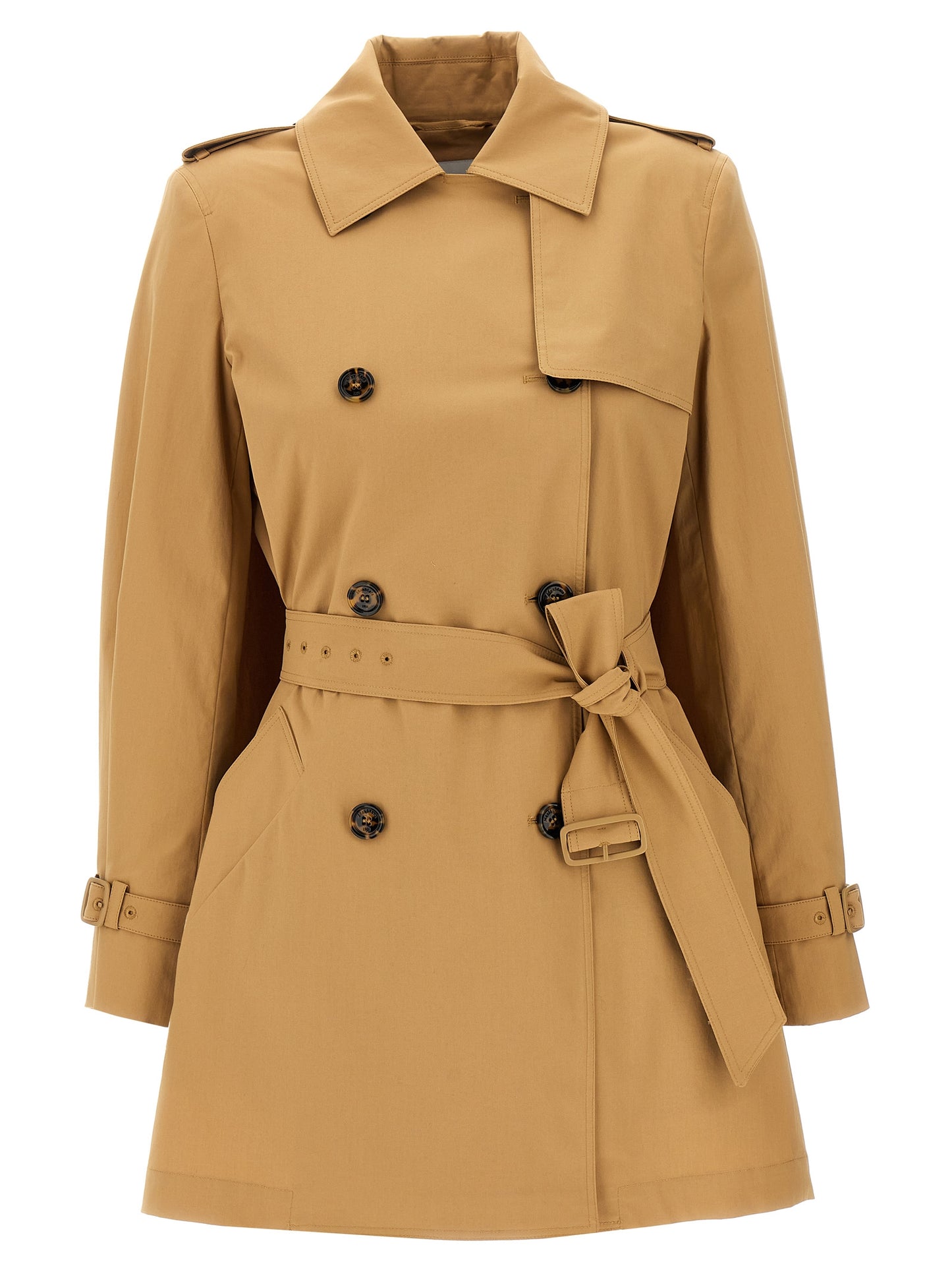 Brown Cotton Coat