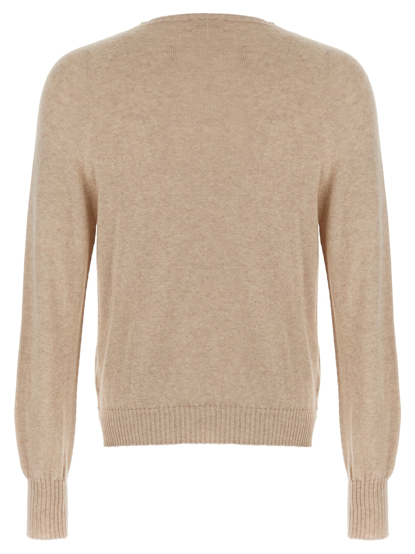 Beige Cotton Cardigan