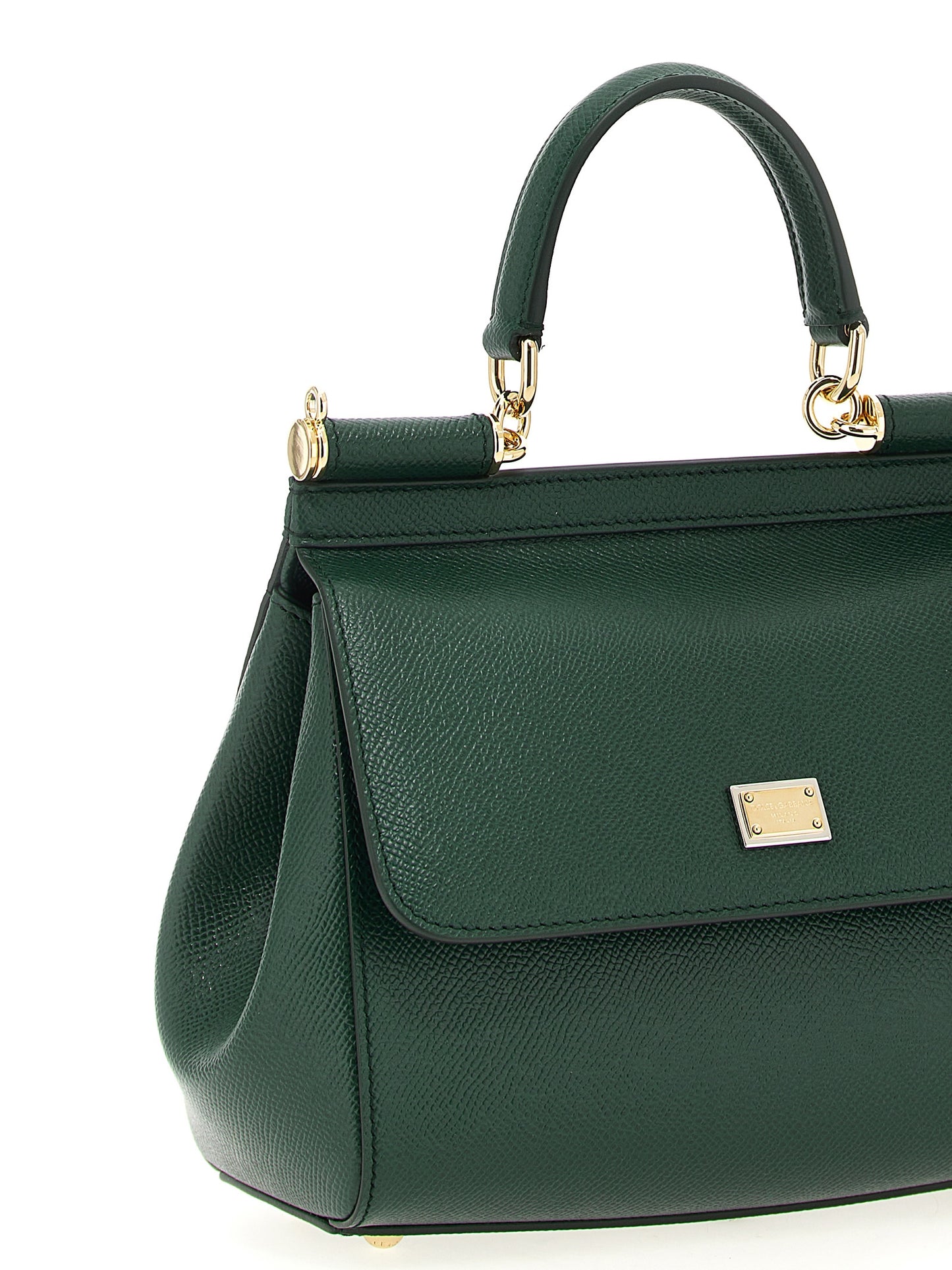 Bicolor Calfskin Handbag