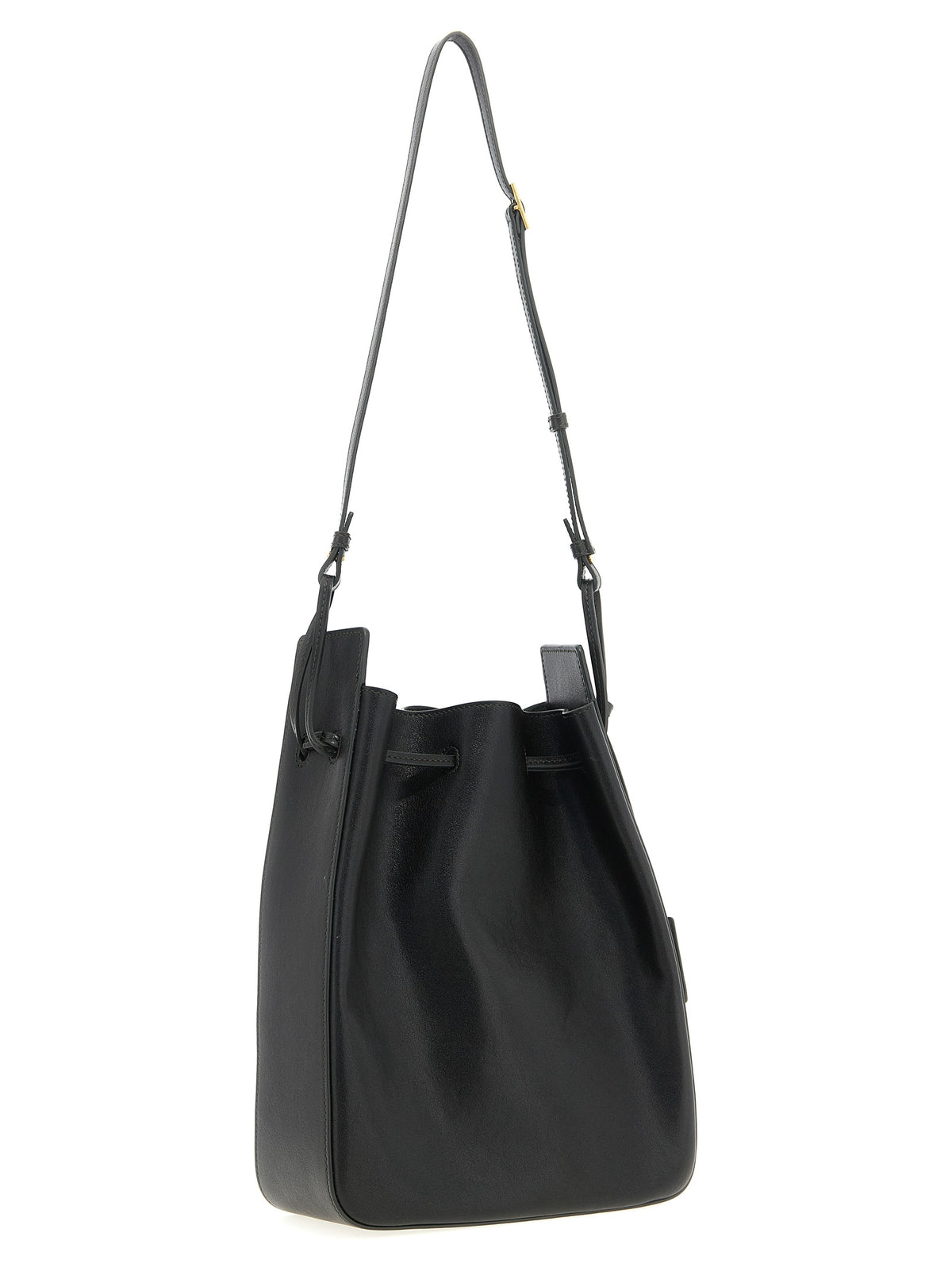 Bicolor Calfskin Crossbody Bag