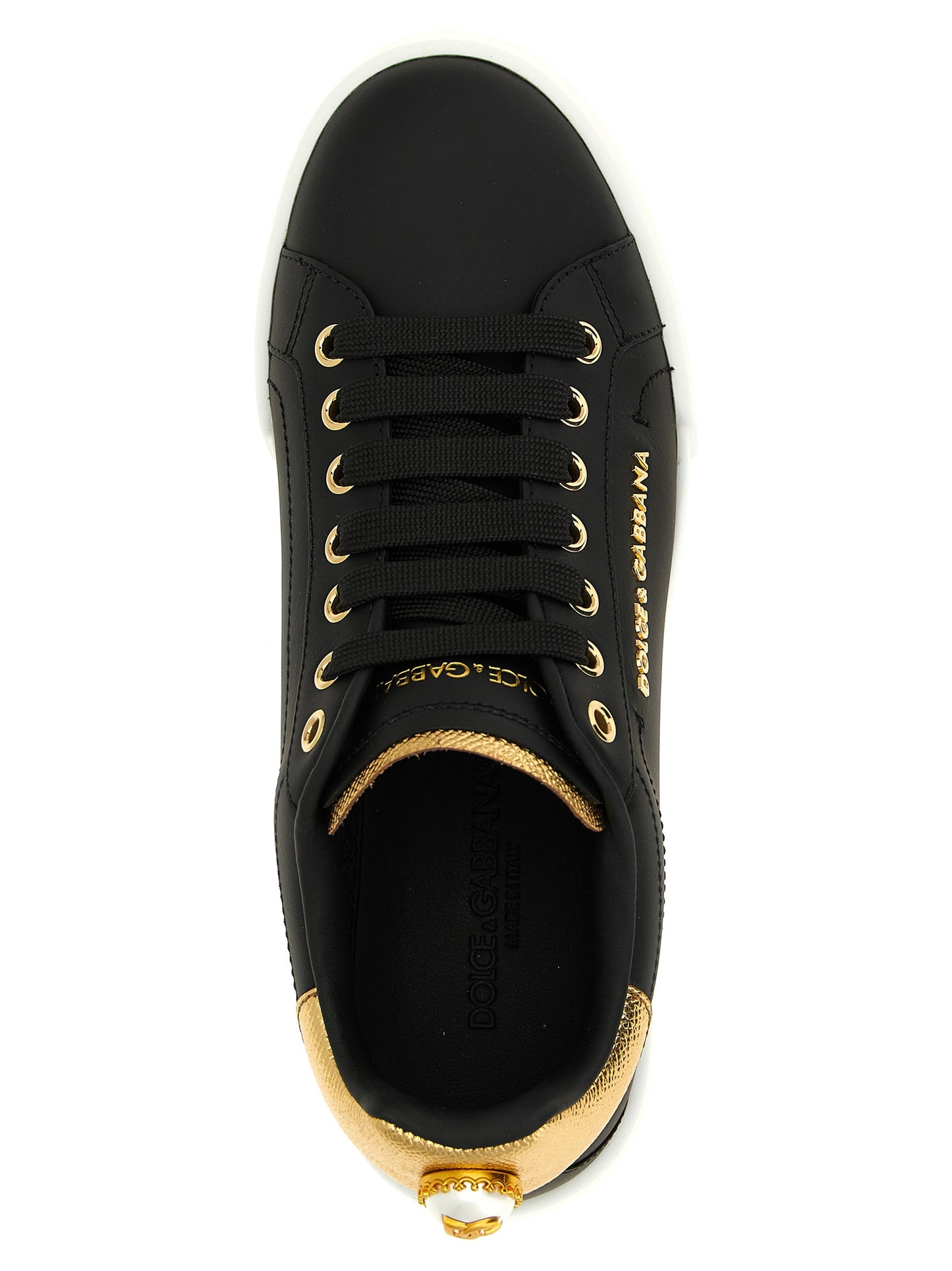 Black Calfskin Sneakers