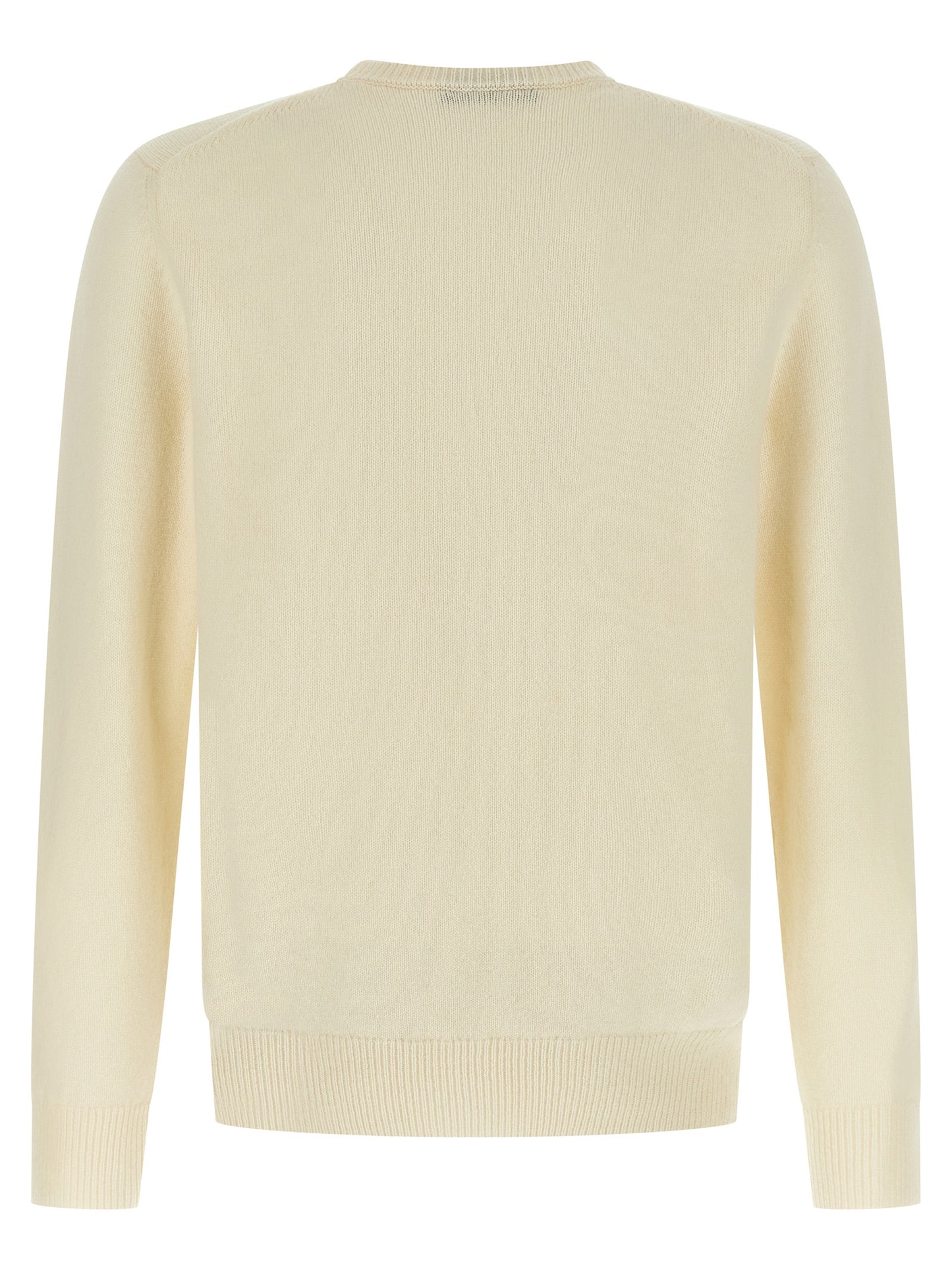 White Virgin Wool Cardigan