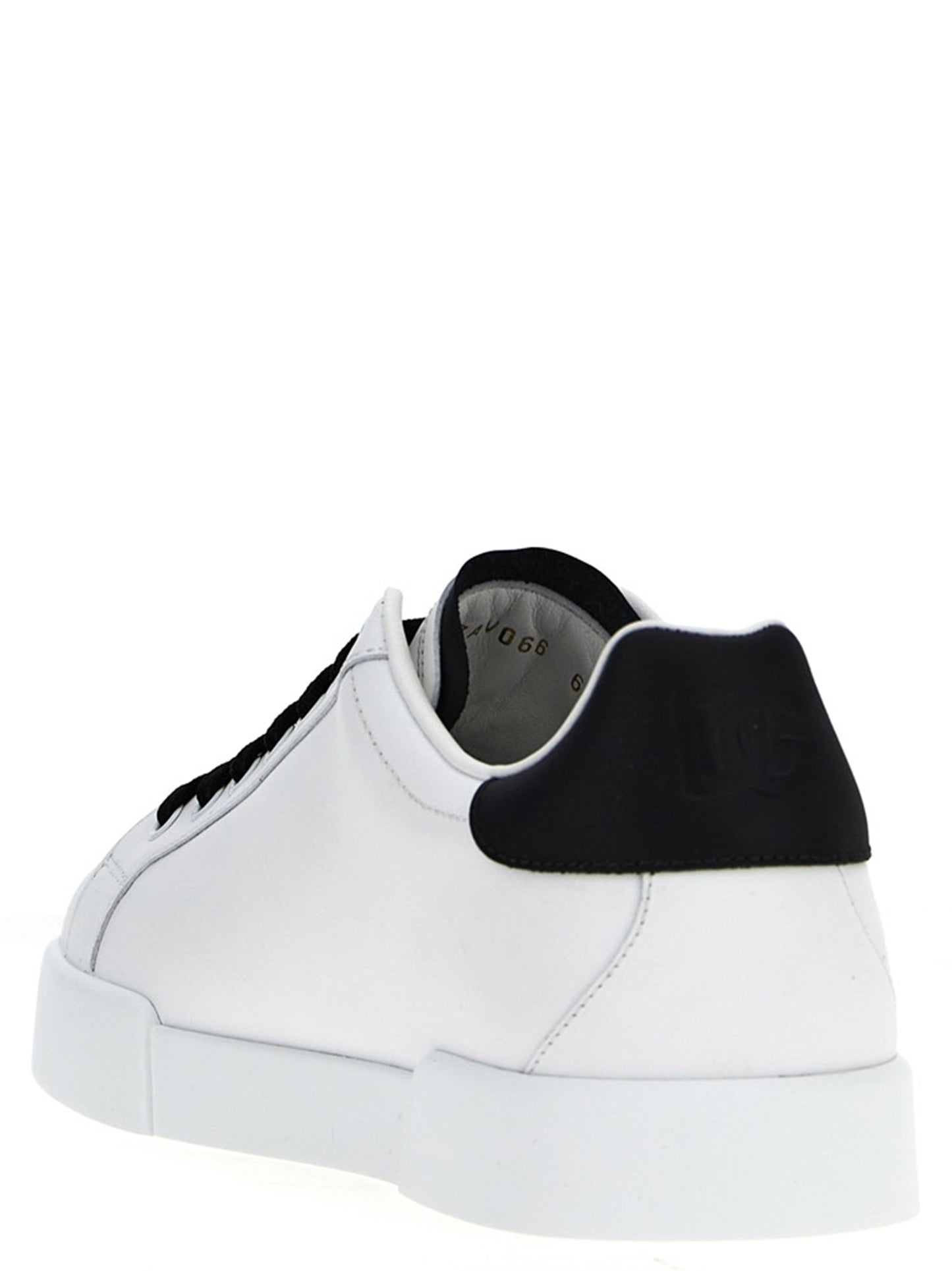 Bicolor Calfskin Low Top Sneakers
