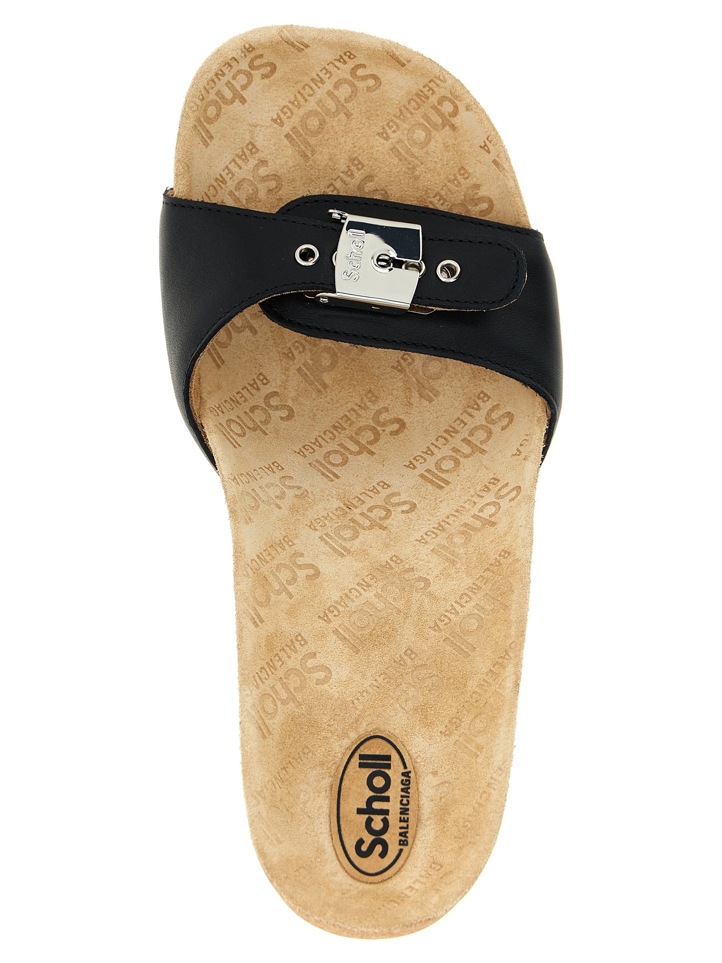 Black Calfskin Stiletto Heel Sandals