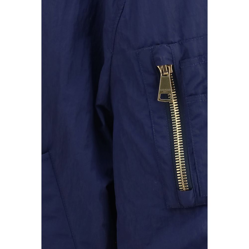 Blue Polyamide Bomber