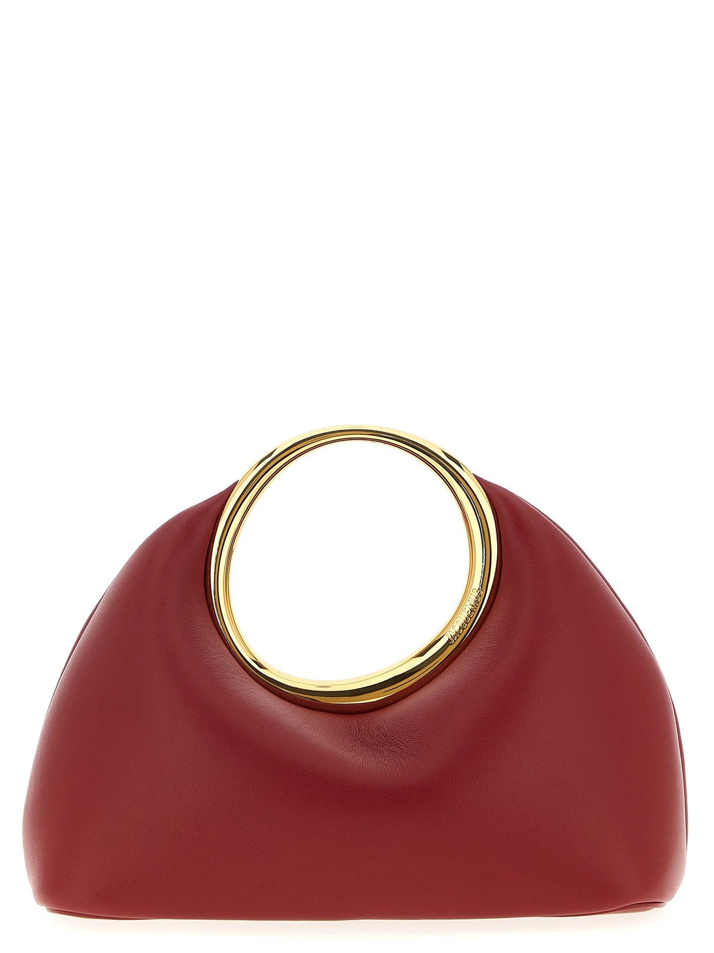 Red Lamb Leather Handbag