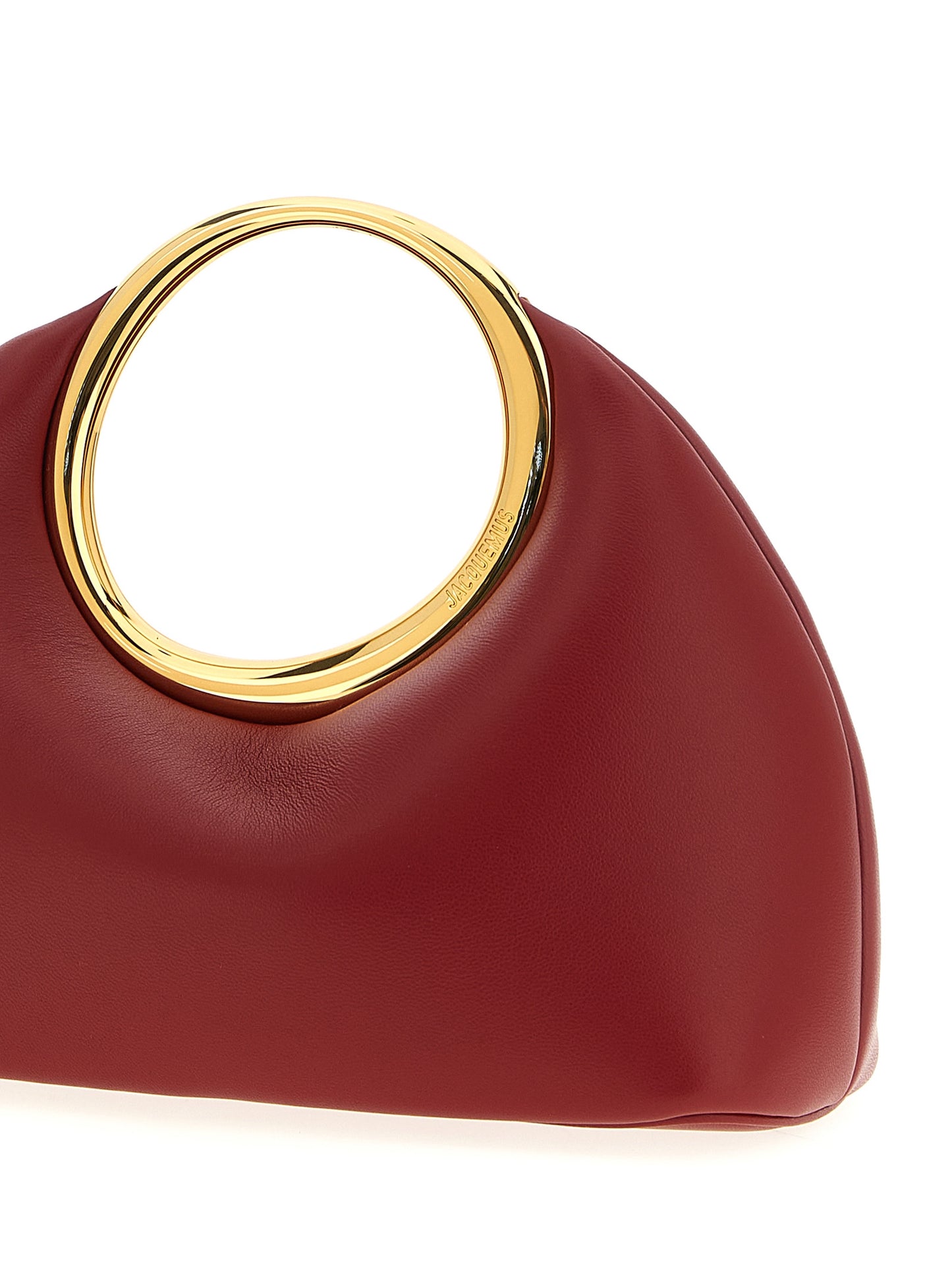 Red Lamb Leather Handbag