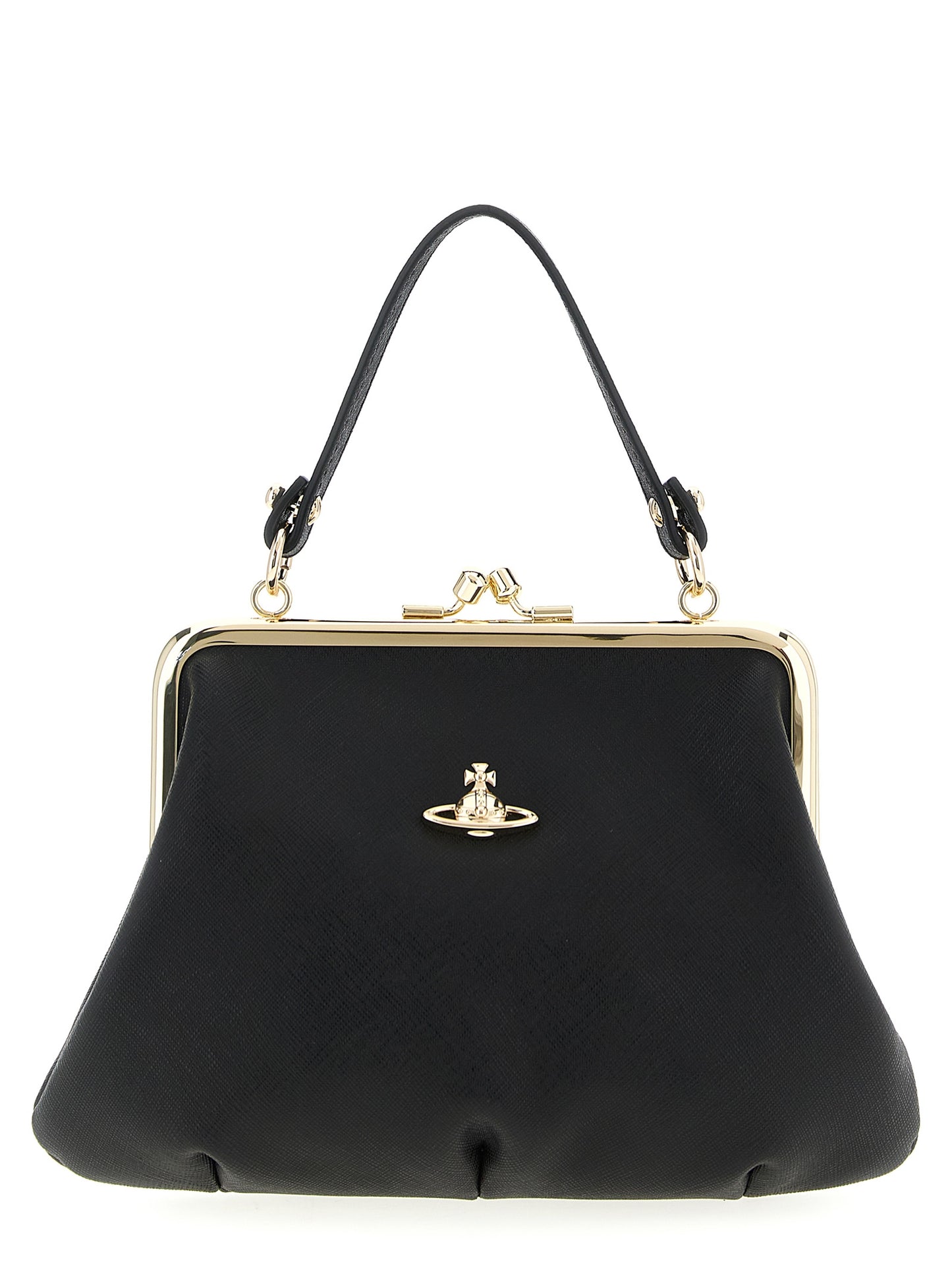 Black Cowhide Handbag