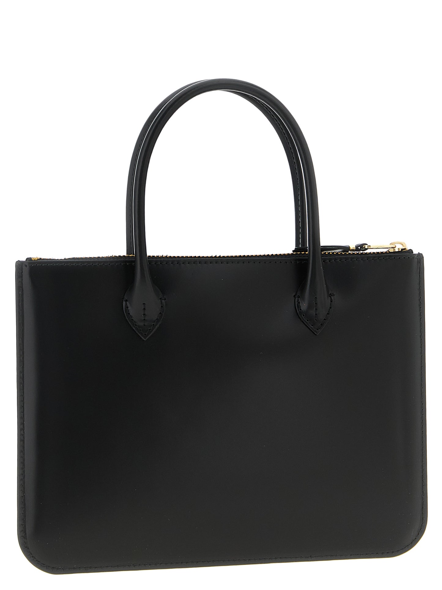 Black Cowhide Handbag