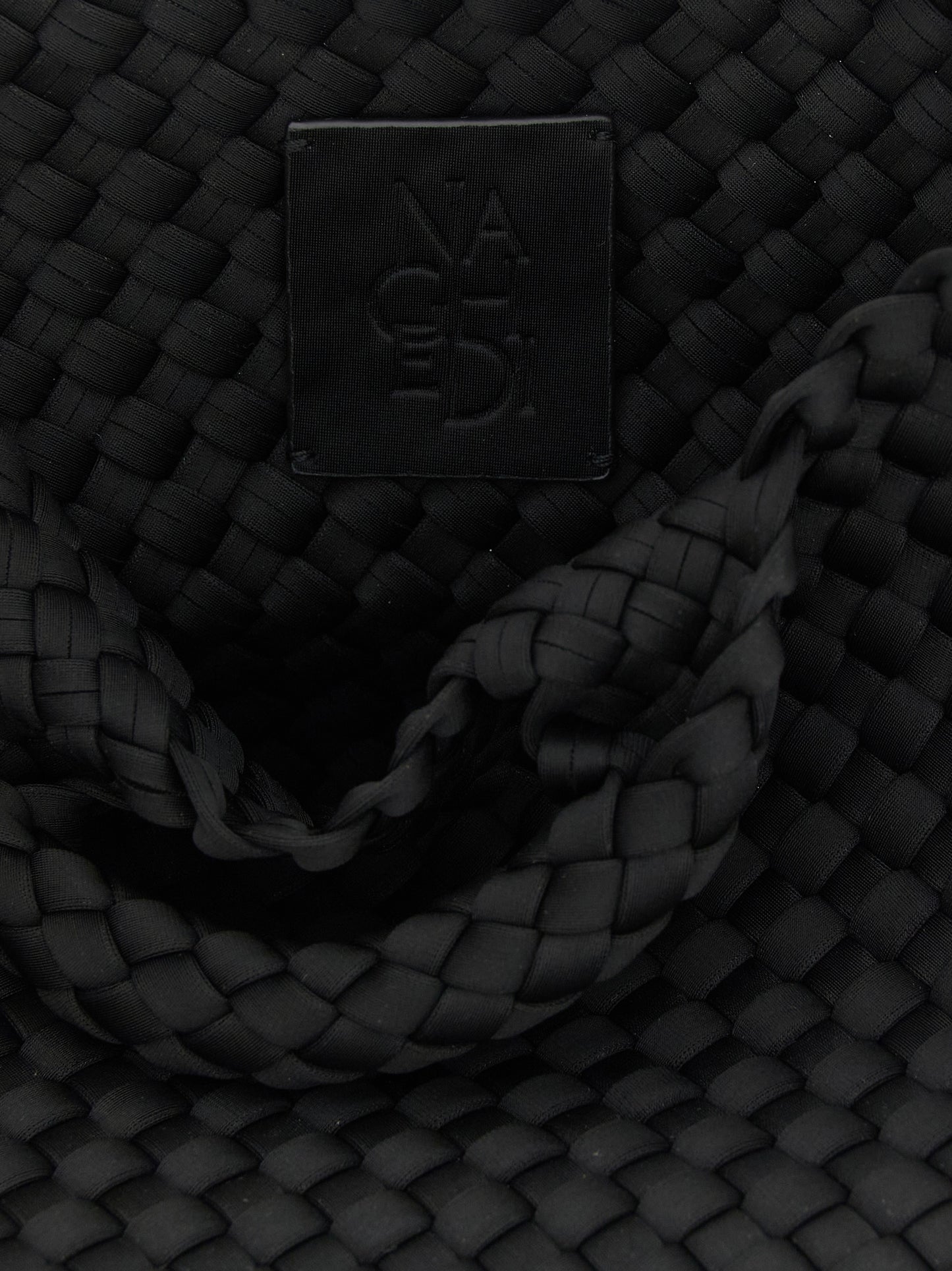 Black Neoprene Tote Bag