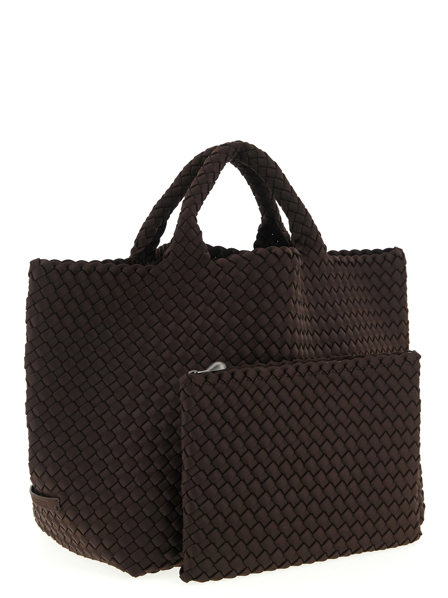 Brown Neoprene Tote Bag