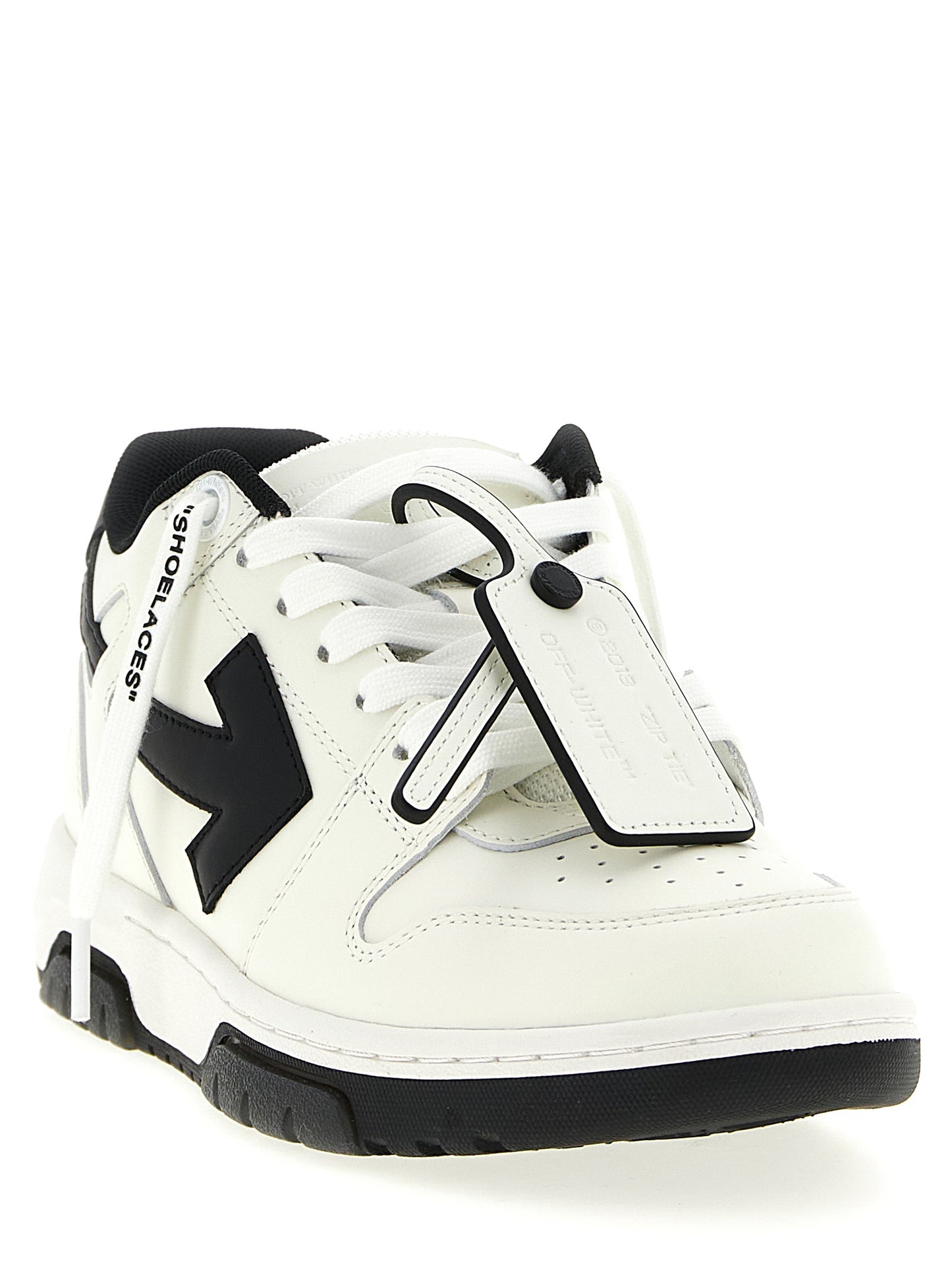 Bicolor Calfskin Low Top Sneakers
