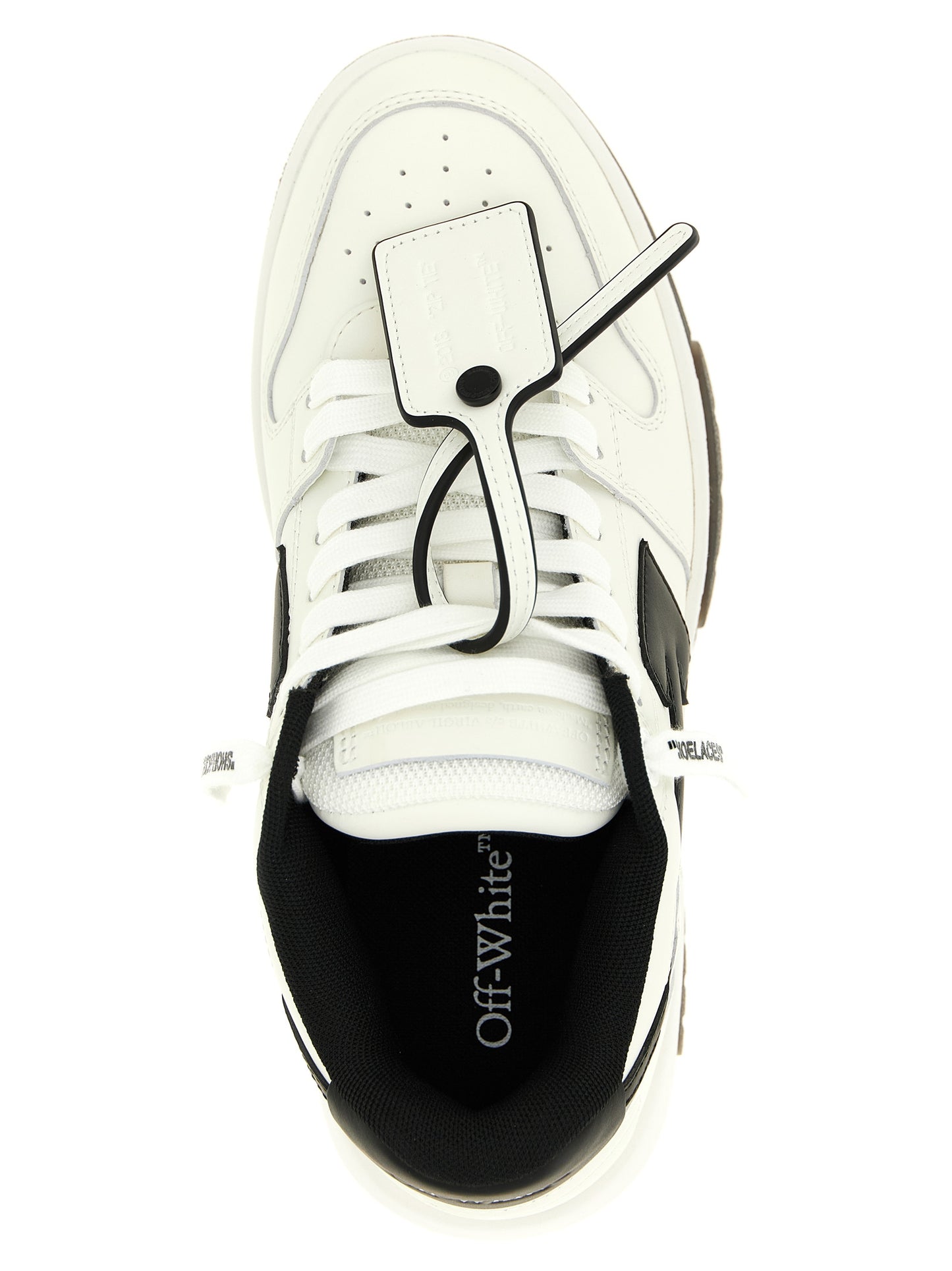 Bicolor Calfskin Low Top Sneakers