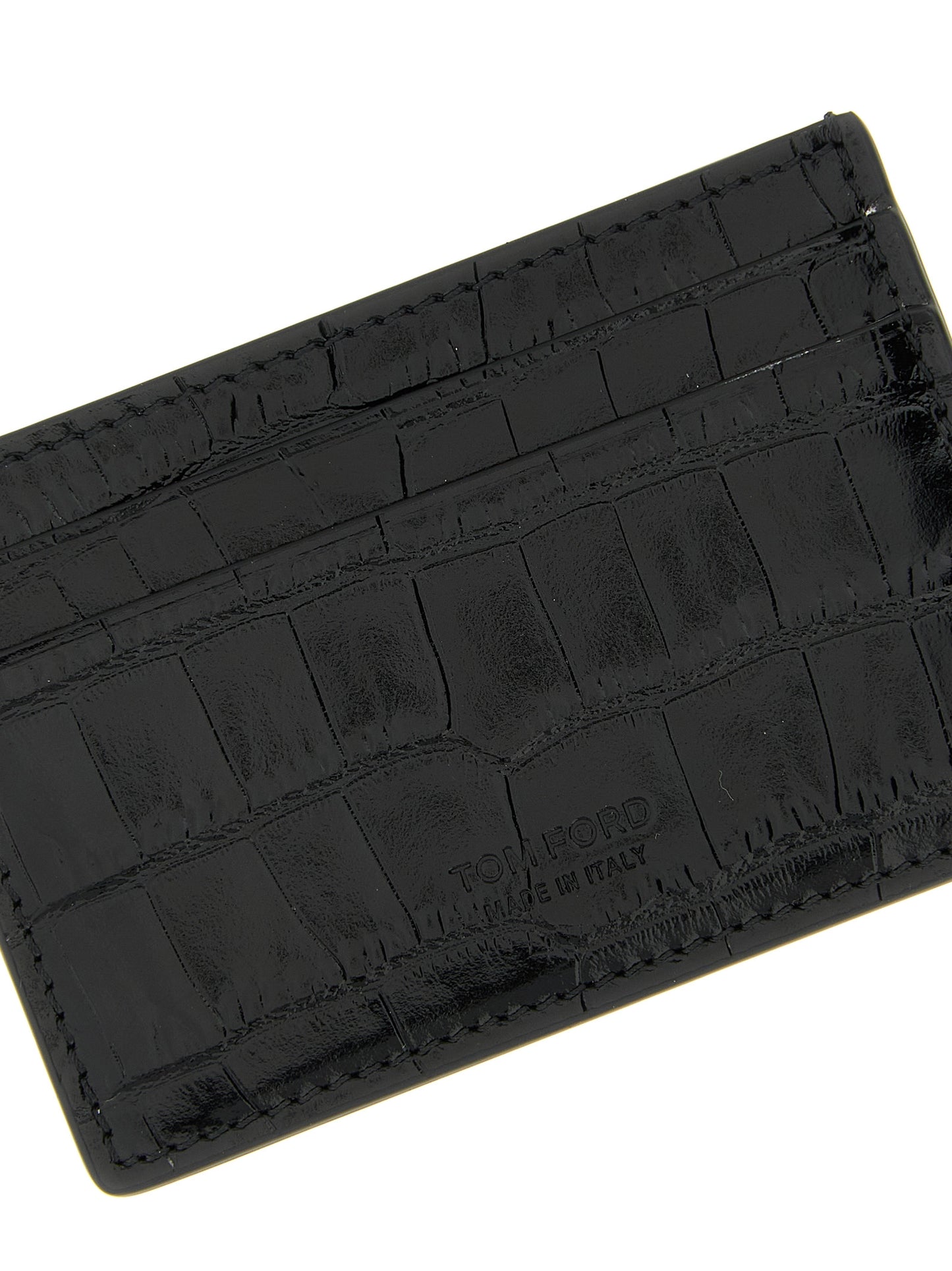 Black Calfskin Cardholder