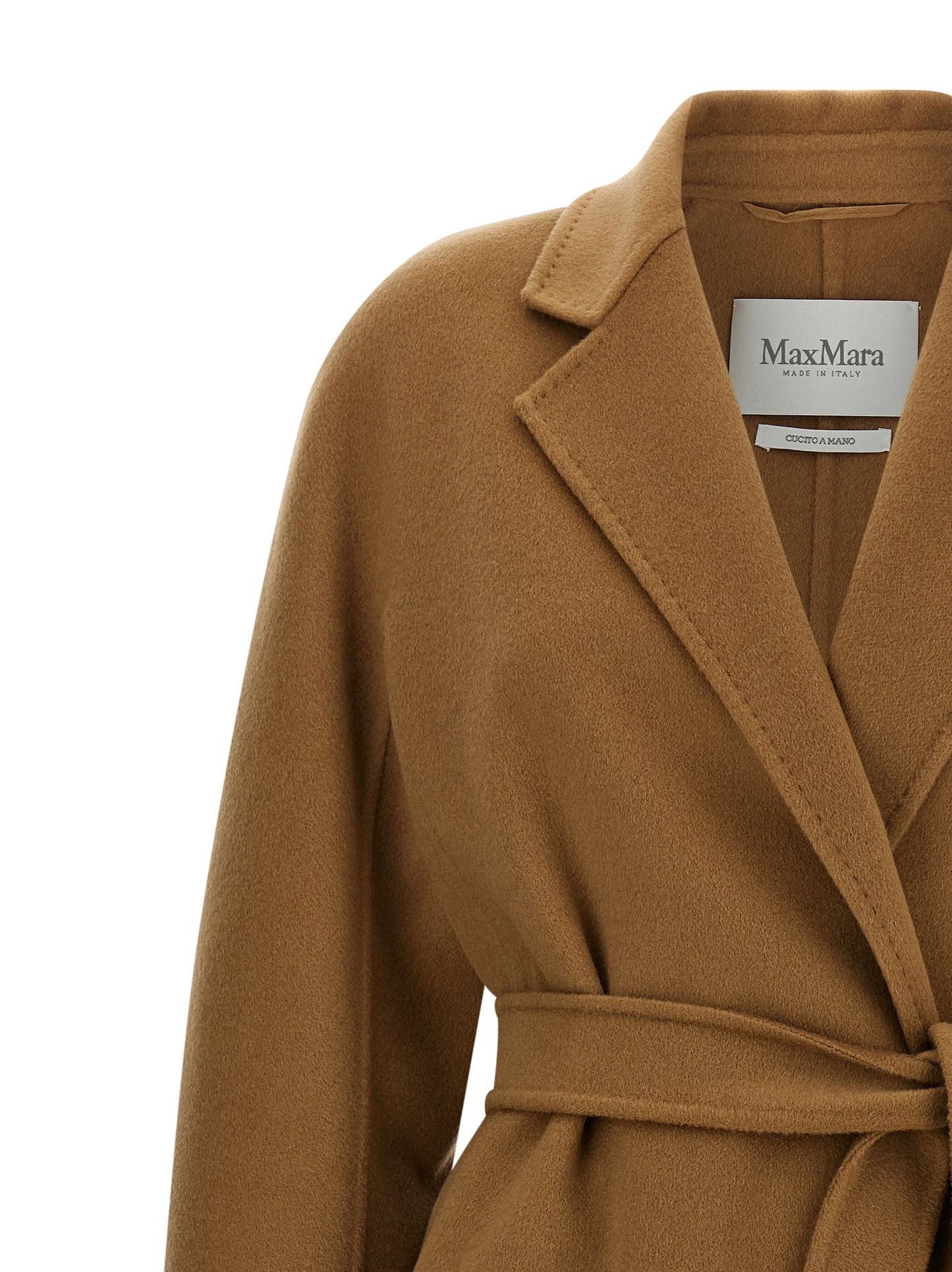Beige Cashmere Coat