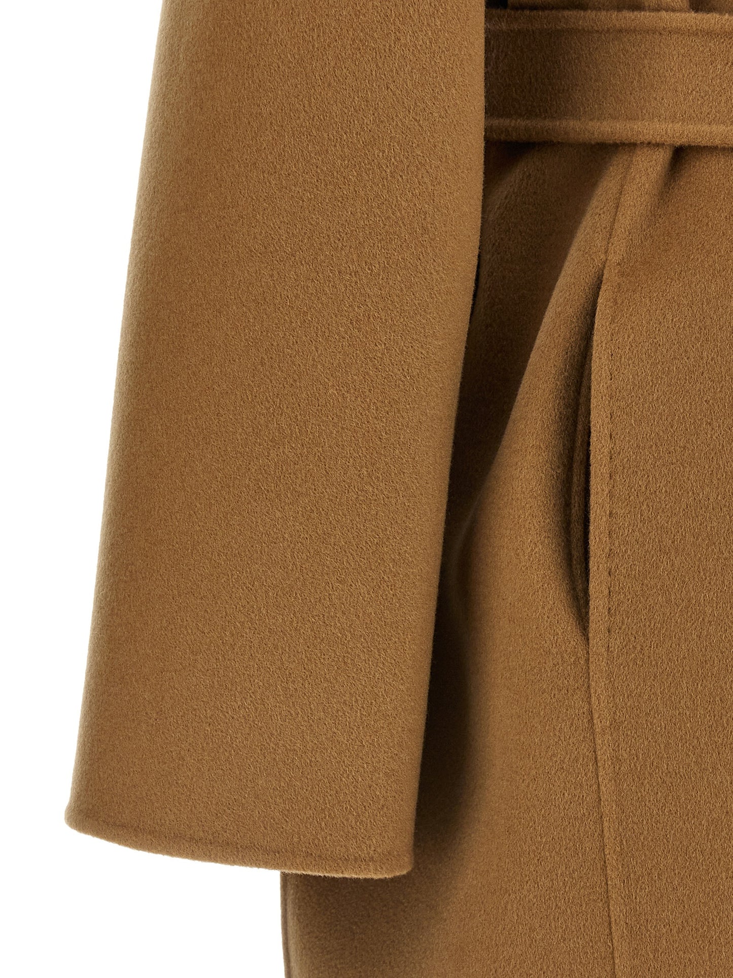 Beige Cashmere Coat