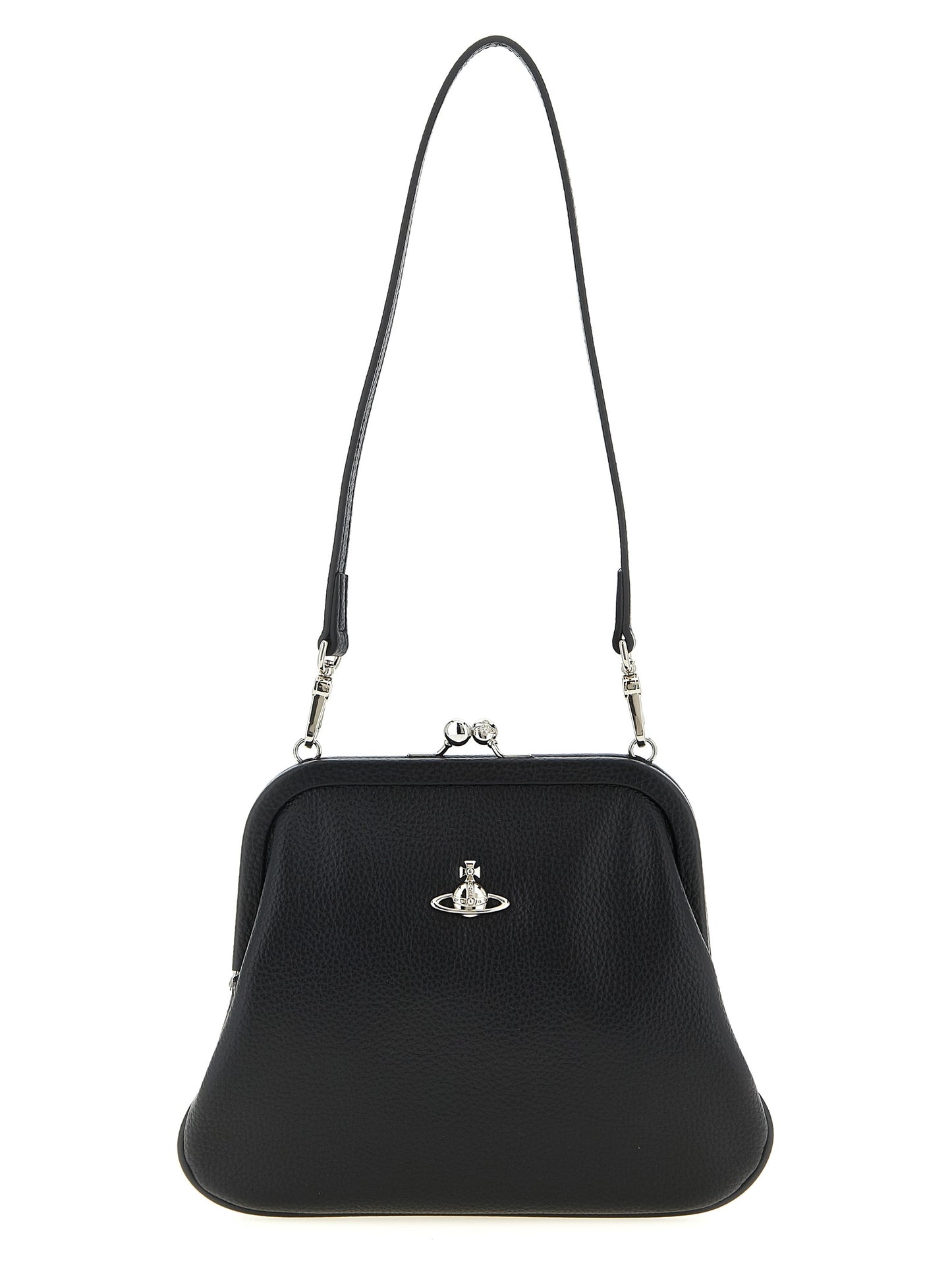Black Polyethylene Clutch Bag