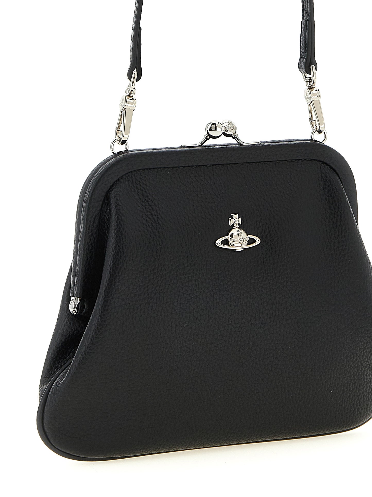 Black Polyethylene Clutch Bag