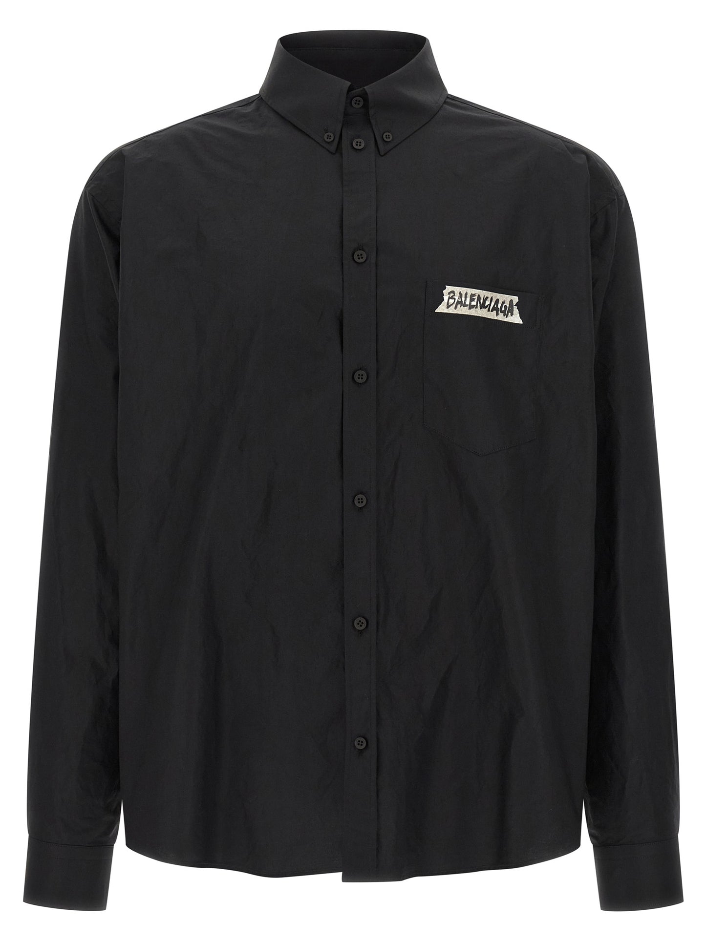 Black Cotton Blouse