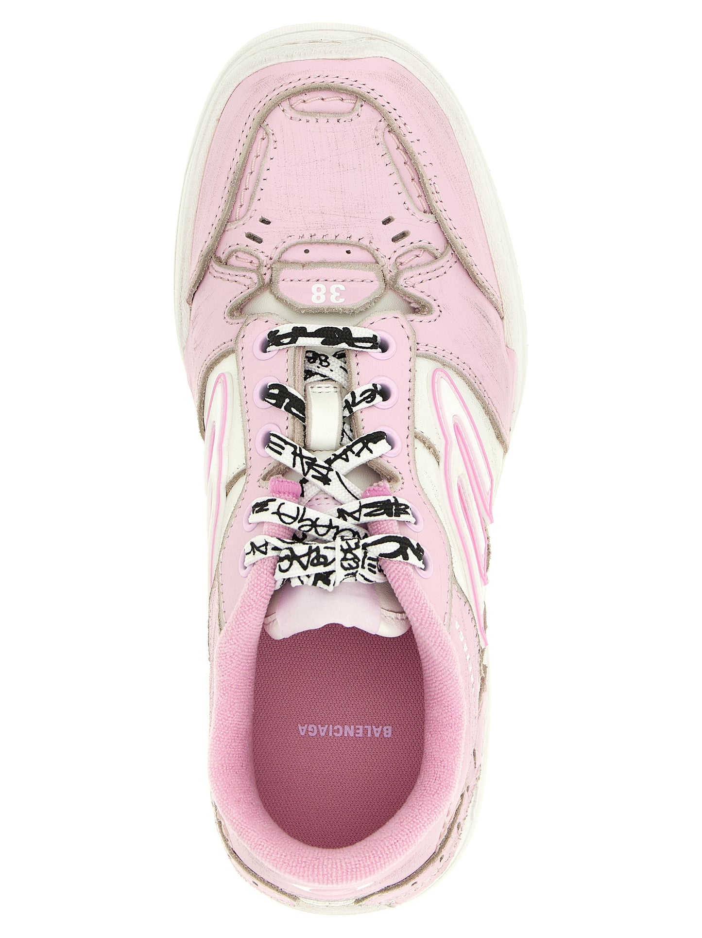 Multicolor Calfskin Athletic Sneakers