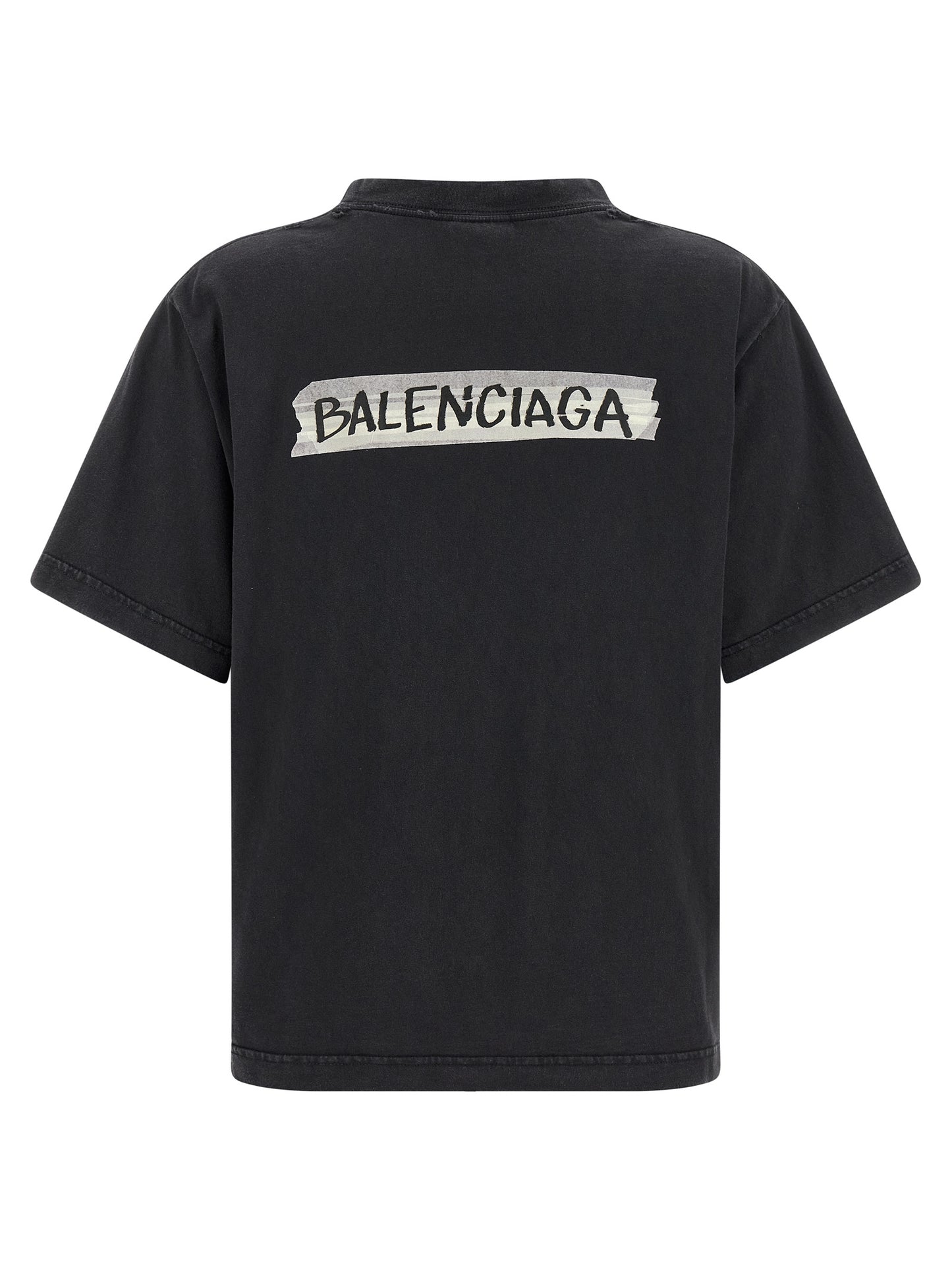 Black Cotton T-Shirt