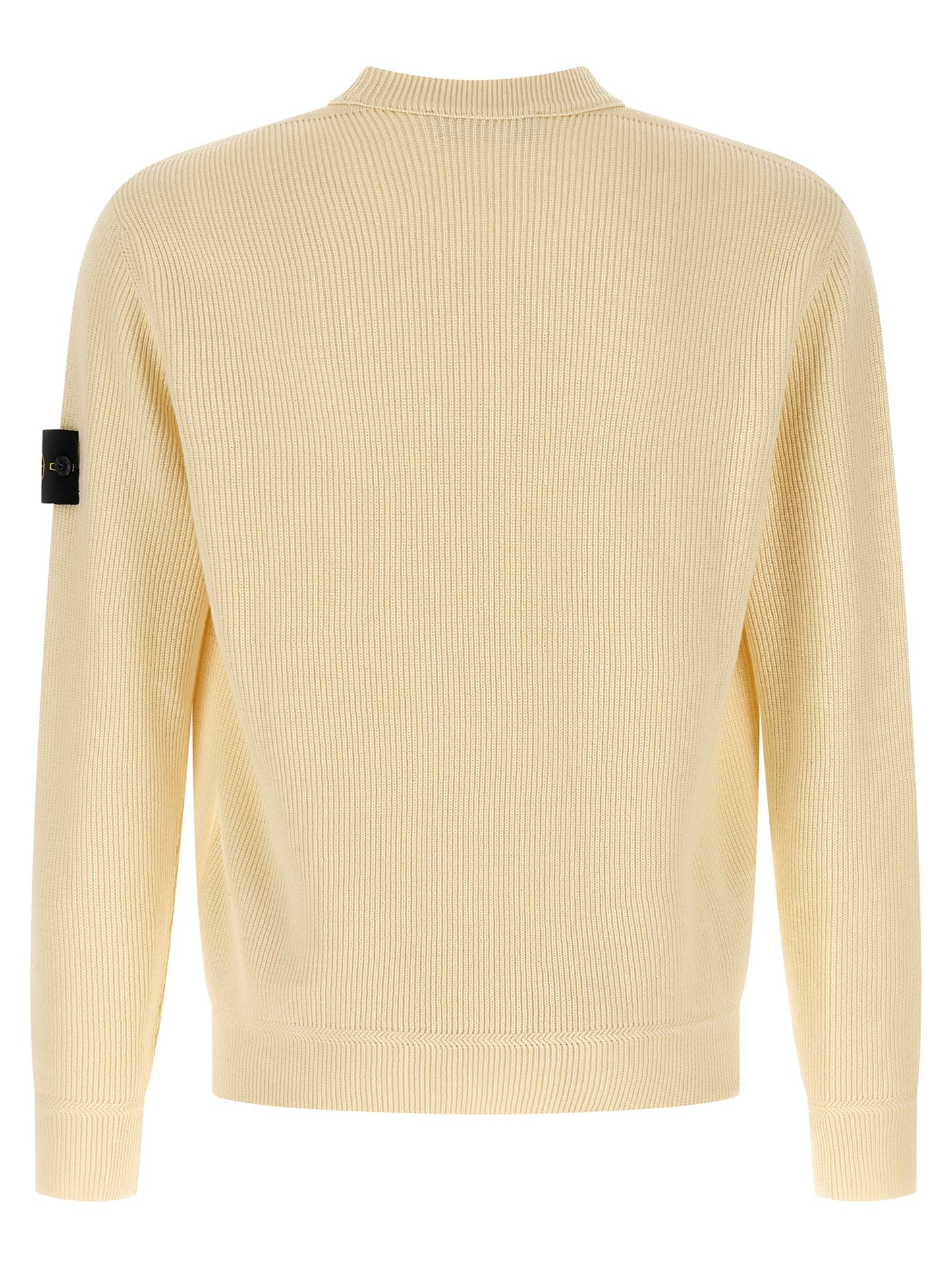 Beige Cotton Cardigan